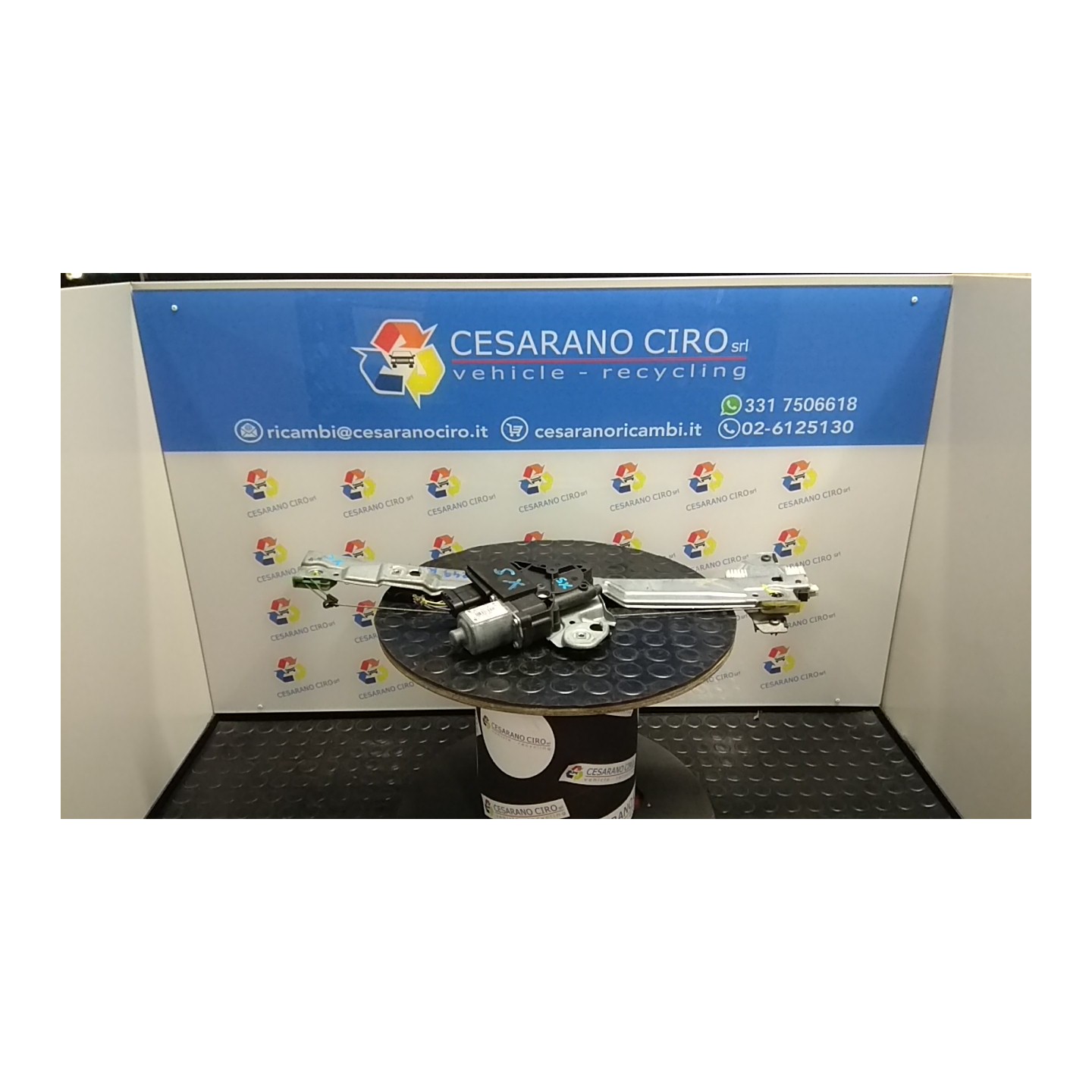 ALZACRISTALLO ELETTR. PORTA ANT. SX. 103 PEUGEOT 308 (08/07-) 9HZ 9221CW