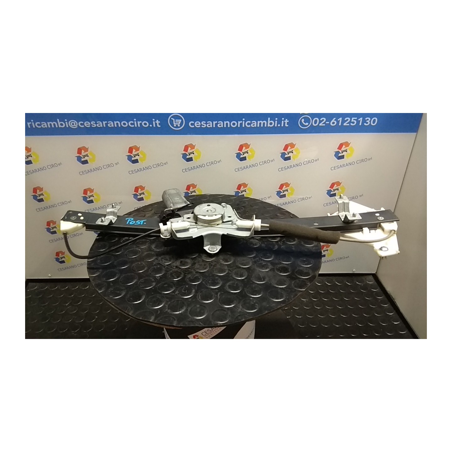 ALZACRISTALLO ELETTR. PORTA POST. DX. 114 SSANGYONG KYRON/NEW KYRON (11/05-) 664950 7332109002