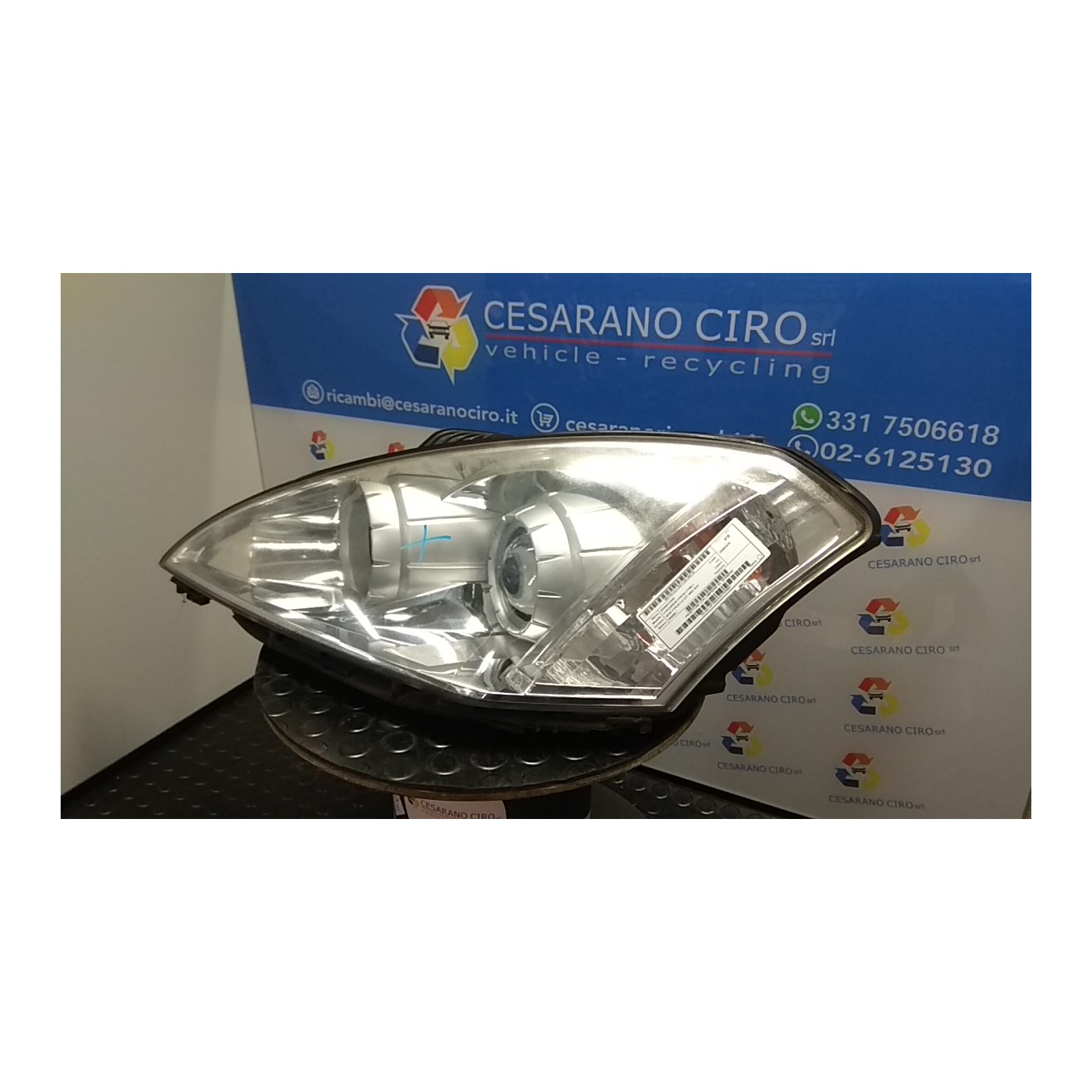 PROIETTORE CON LAMPADINE SX. 120 SSANGYONG KYRON/NEW KYRON (11/05-) 664950 8310309101