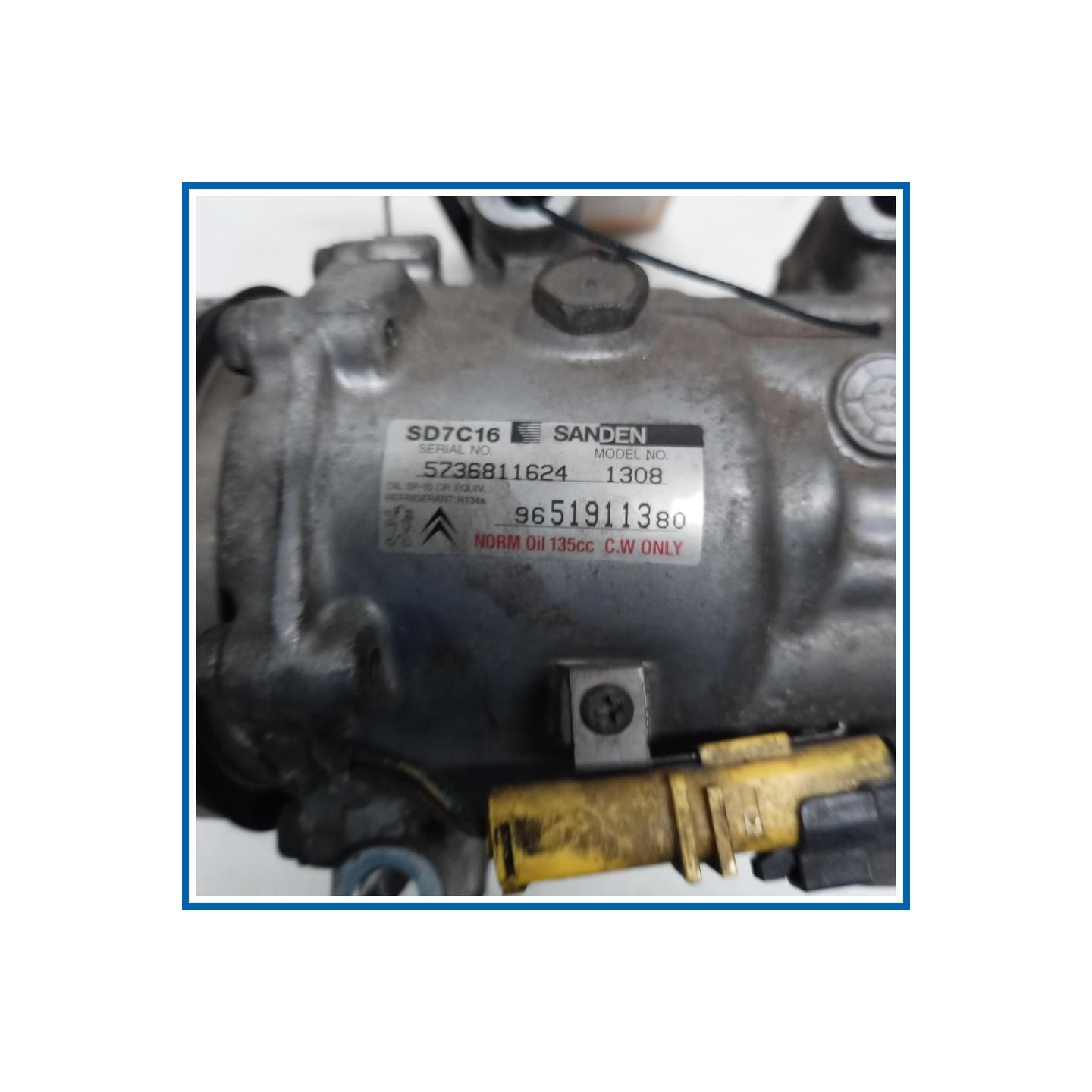 Compressore a/c CITROEN C4 PICASSO (09/06>08/13