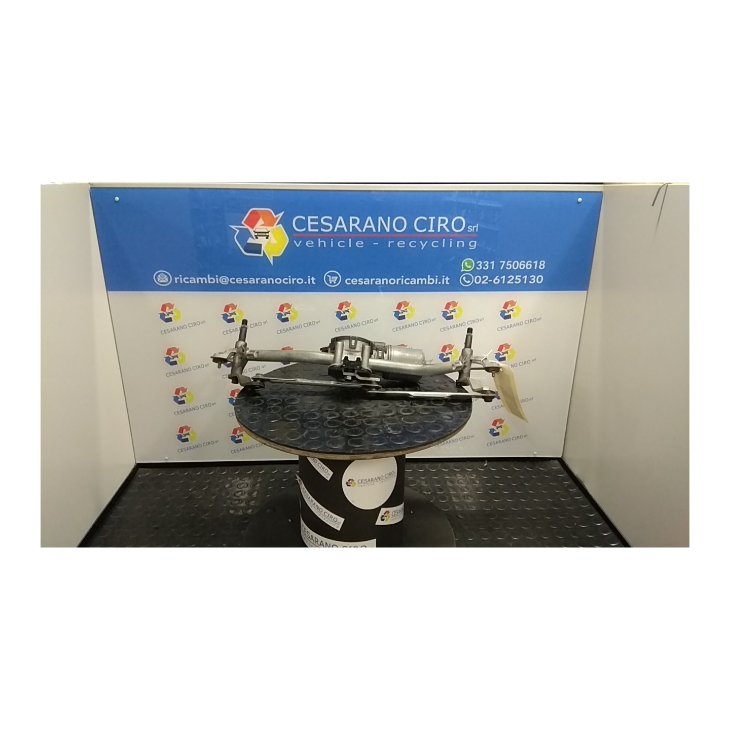 MECCANISMO TERGIPARABREZZA CON MOTORINO 003 PEUGEOT 207 (04/06-06/09) 5FW 6405KK