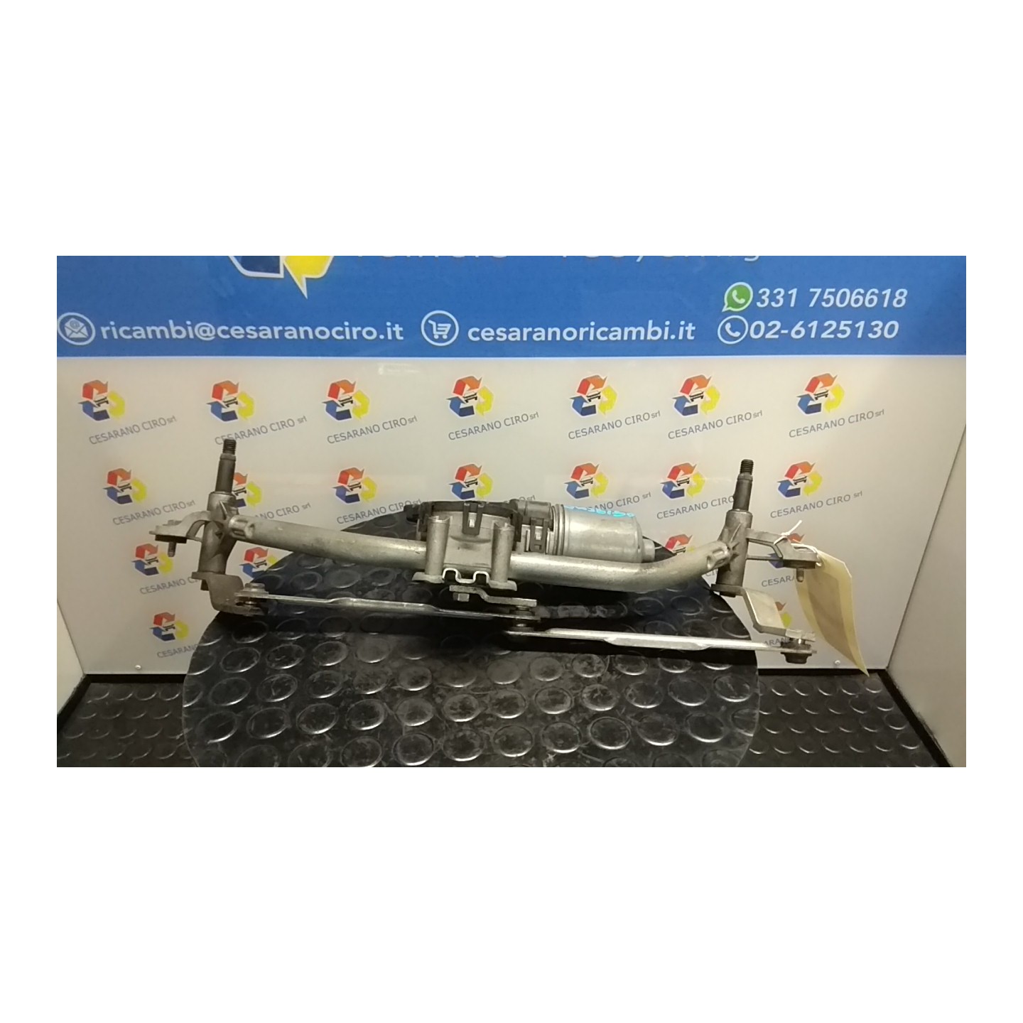 MECCANISMO TERGIPARABREZZA CON MOTORINO 003 PEUGEOT 207 (04/06-06/09) 5FW 6405KK