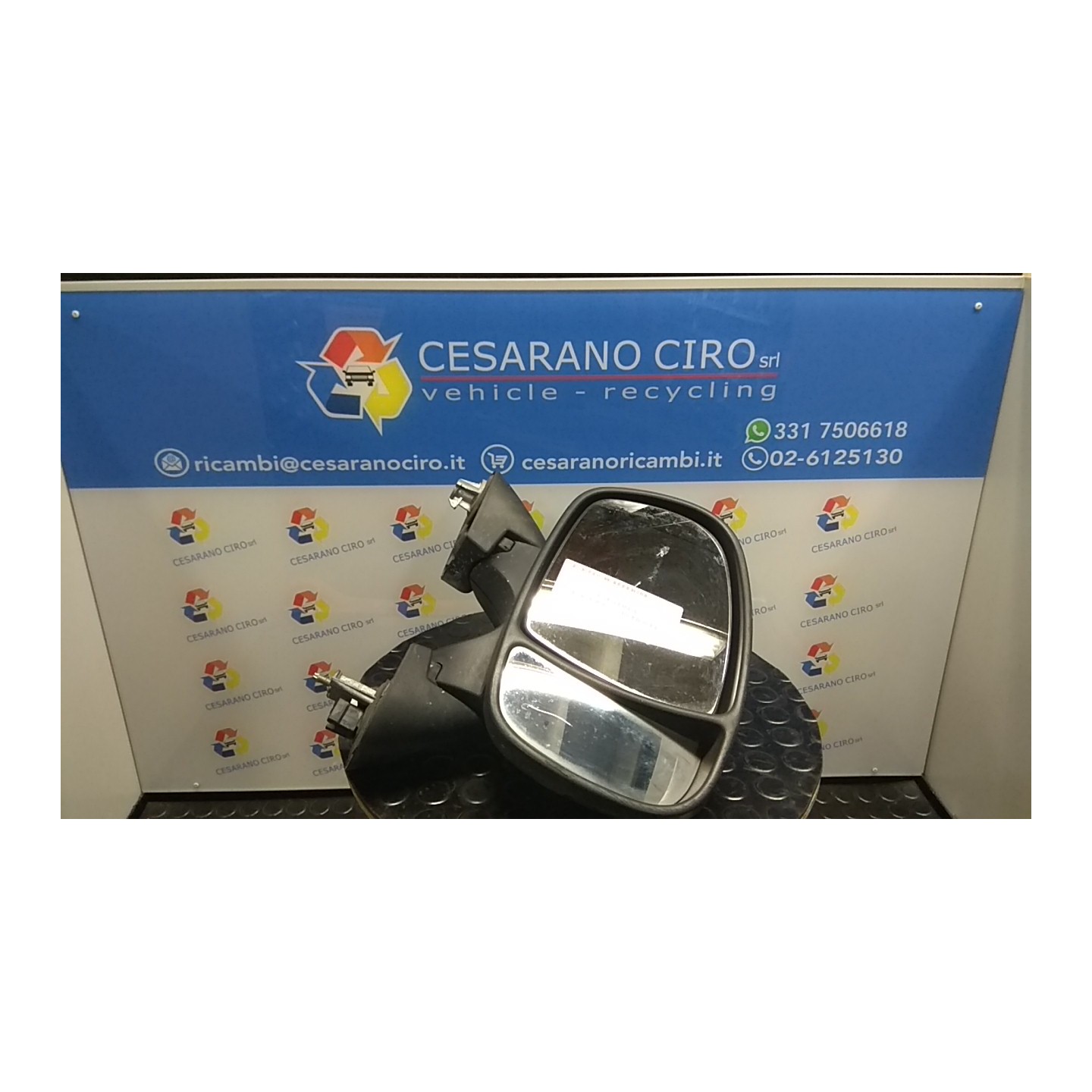 RETROVISORE EST. REGOLAZ. ELETTR. DX. 014 OPEL VIVARO (X83) (10/04-09/06) F9QU7 91160051
