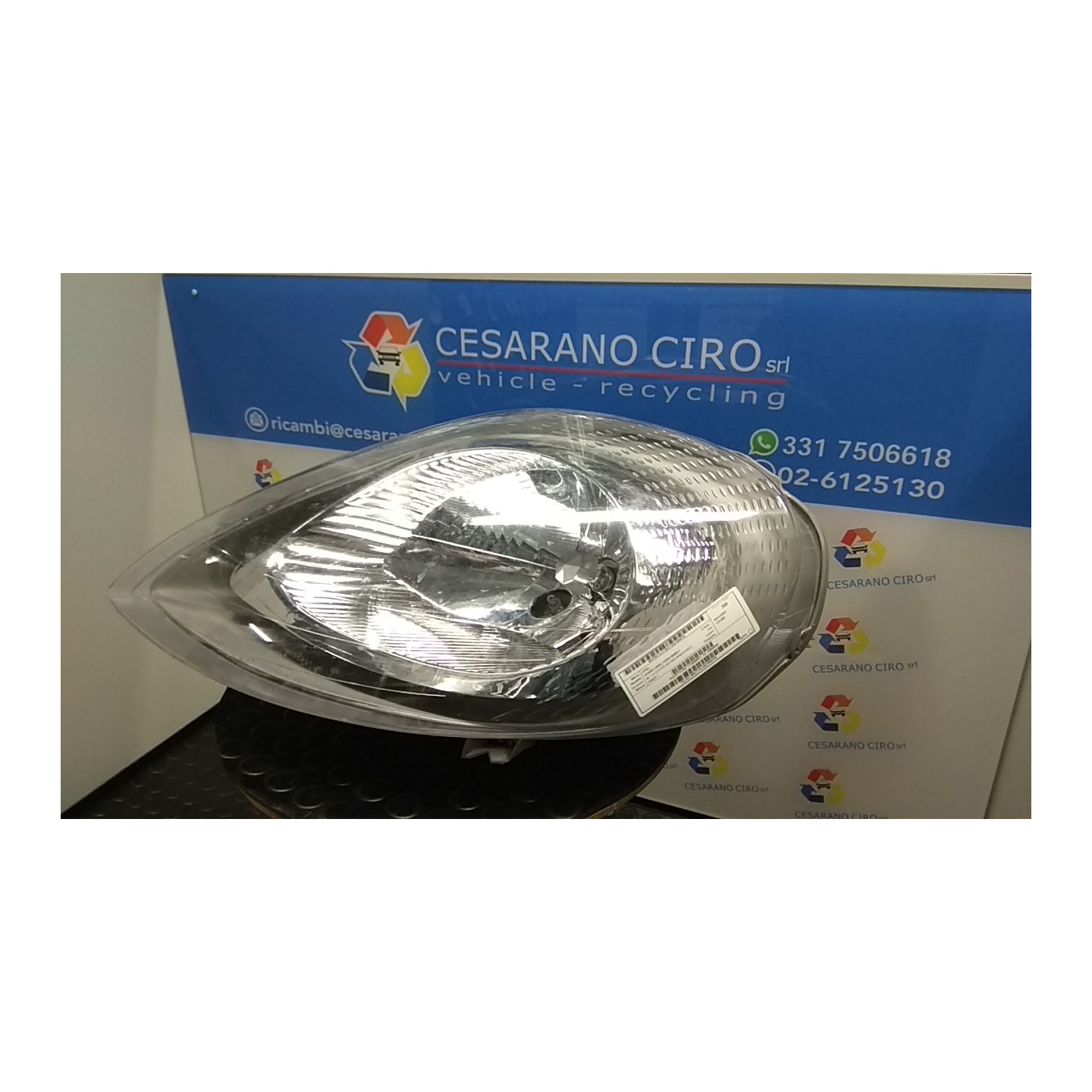 PROIETTORE T.7V600001- SX. 019 OPEL VIVARO (X83) (10/04-09/06) F9QU7 93859829