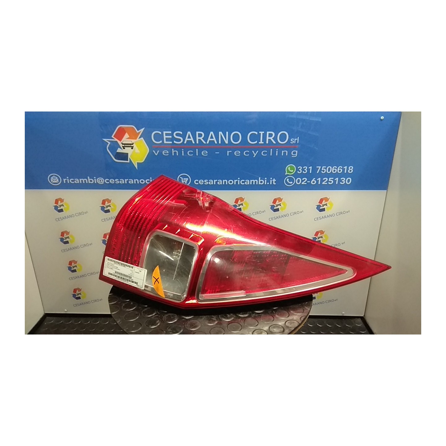 FANALE POST. EBASEM-EPACKM SX. 002 RENAULT MEGANE 2A SERIE (02/06-08/09) K4MD8 8200142684