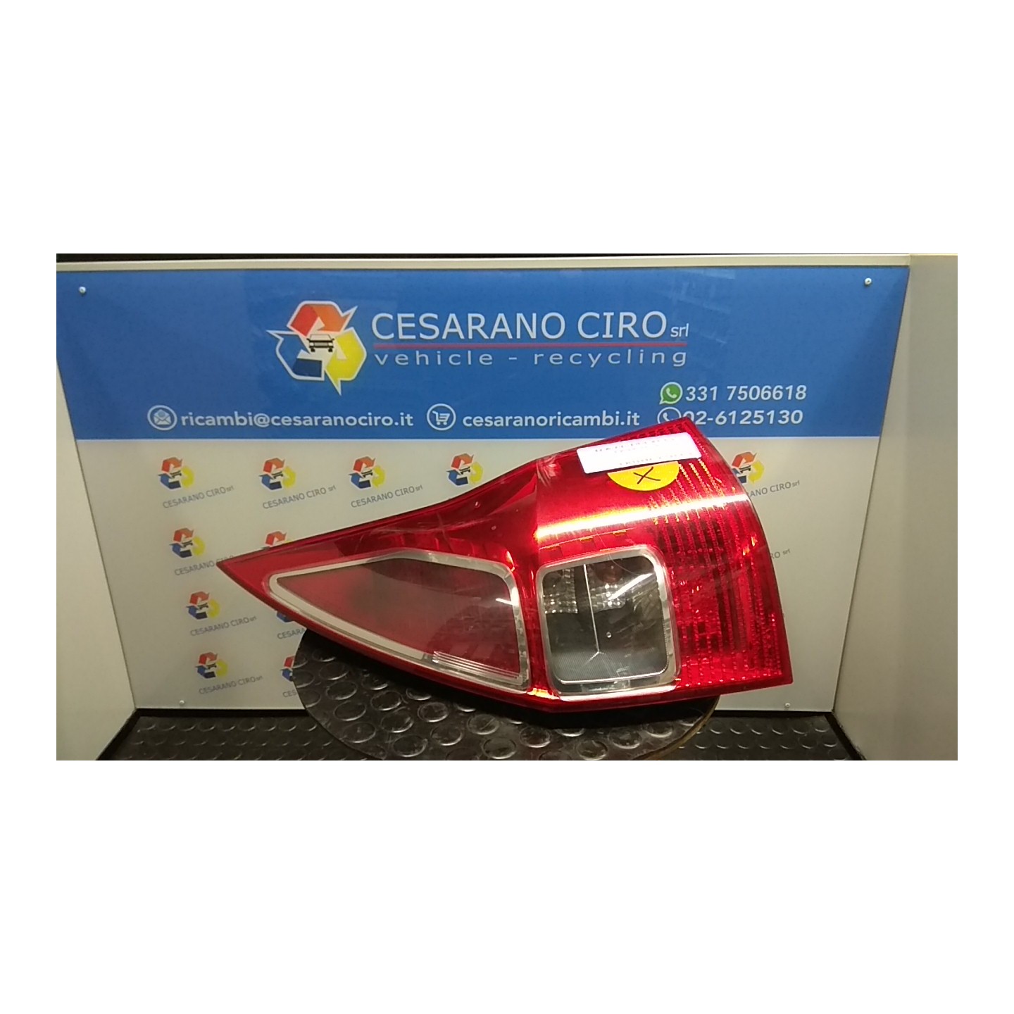 FANALE POST. EBASEM-EPACKM DX. 003 RENAULT MEGANE 2A SERIE (02/06-08/09) K4MD8 8200142683
