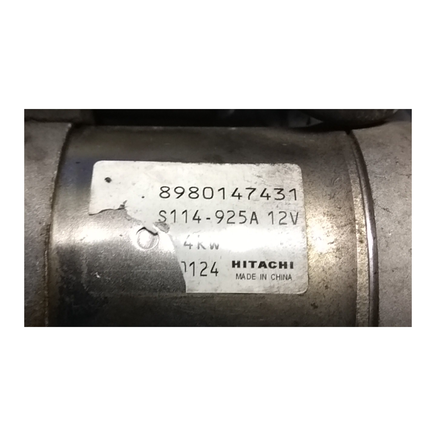 MOTORINO AVVIAMENTO 017 CHEVROLET (DAEWOO) CAPTIVA (C100) (07/06-03/11) Z20S 96843574