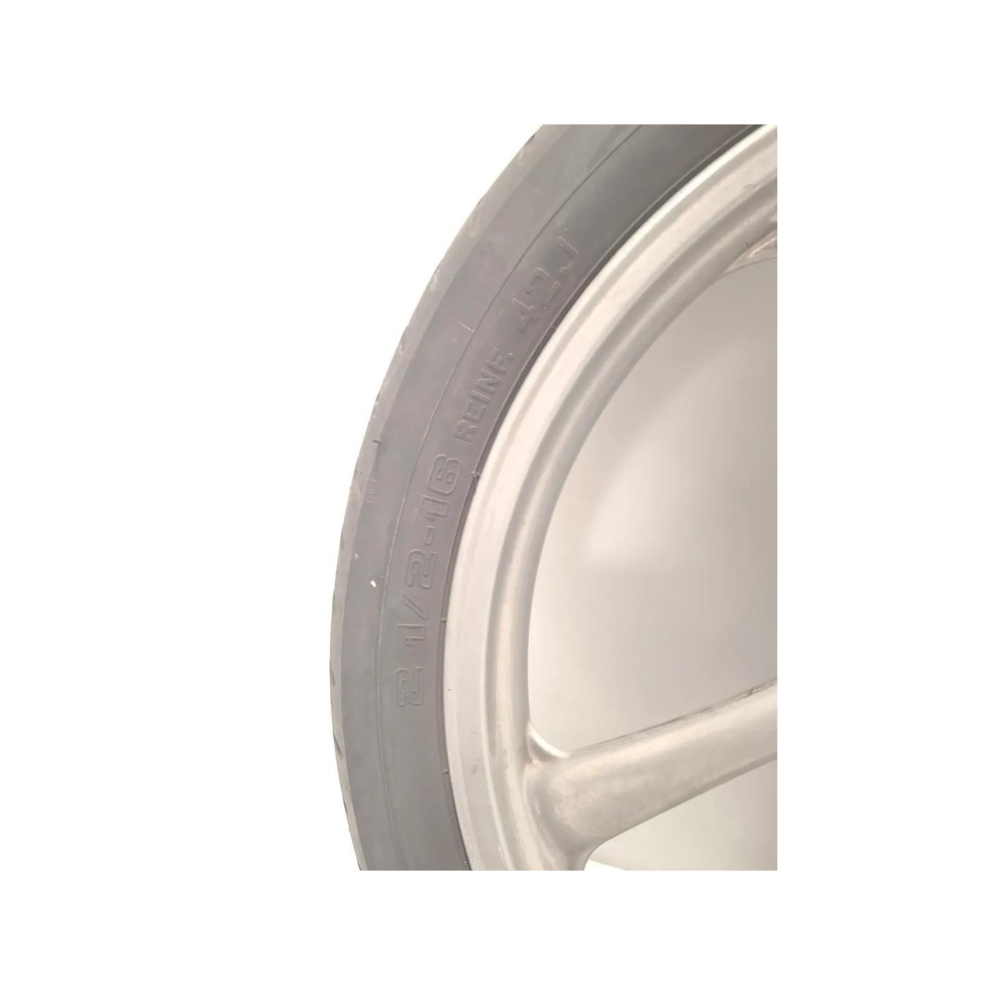 Ruota/cerchio ant. con cuscinetti argento NH130M - Honda Sky