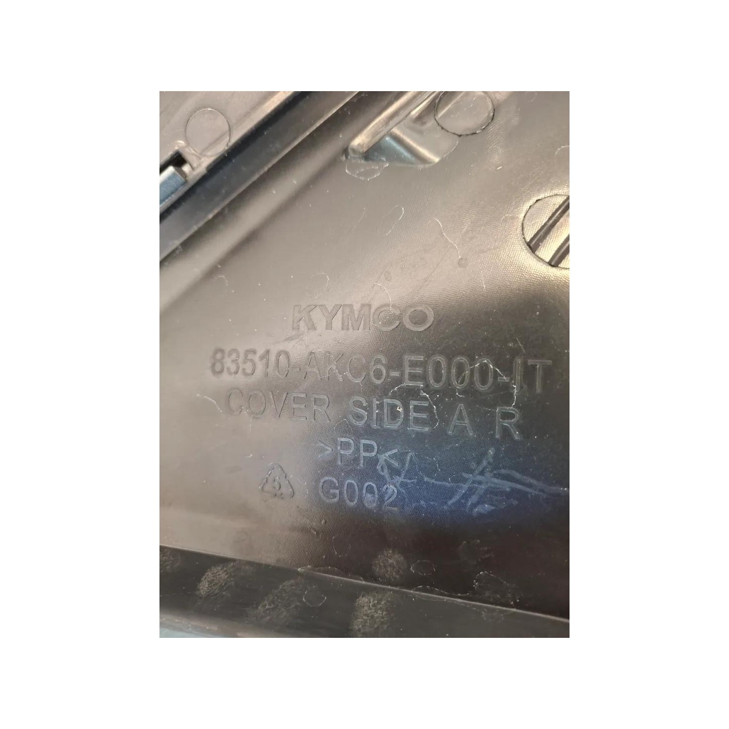 Codone dx. sabbia scalve opaco cy392 - Kymco Agility 125 S ABS (E5)