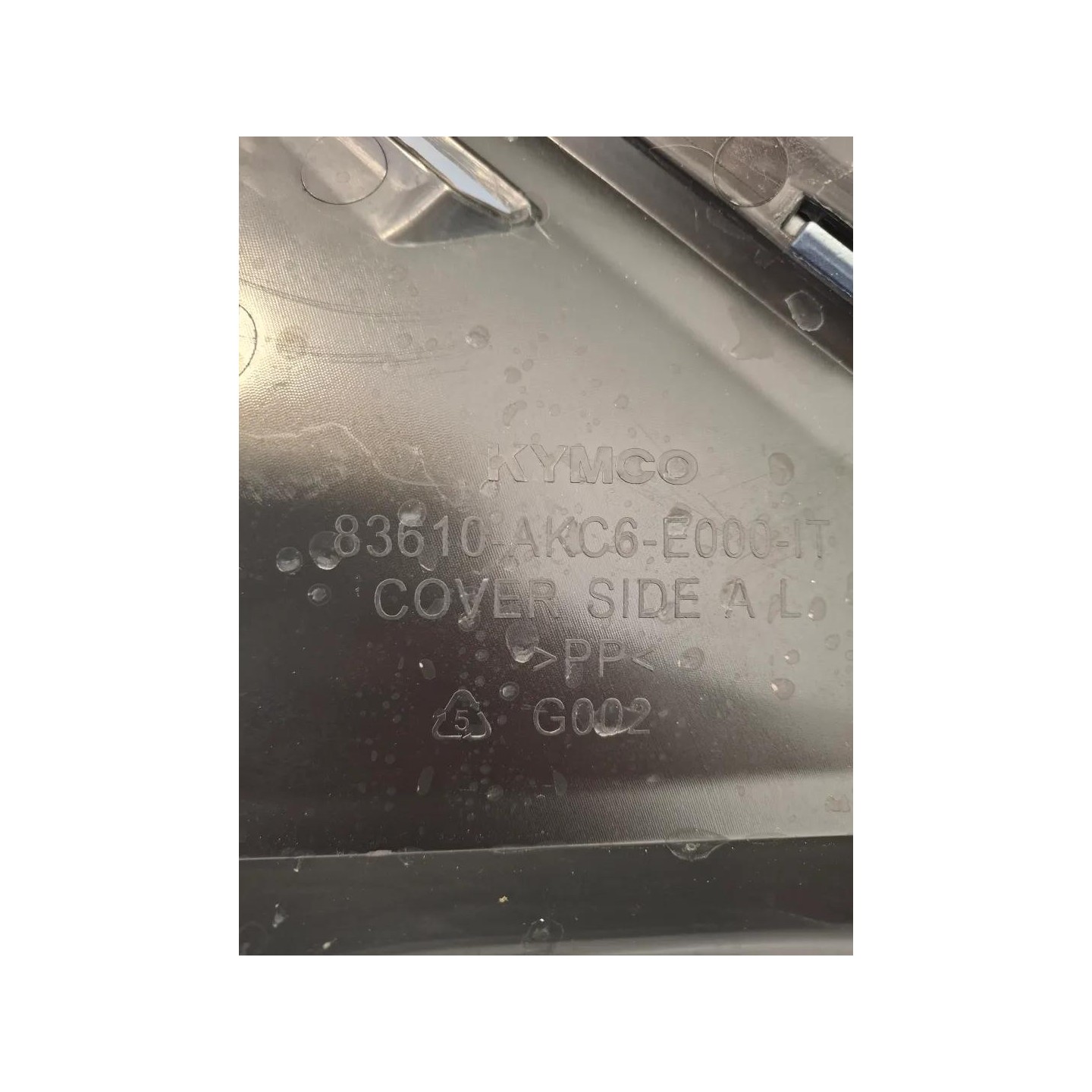 Codone sx. sabbia scalve opaco cy392 - Kymco Agility 125 S ABS (E5)
