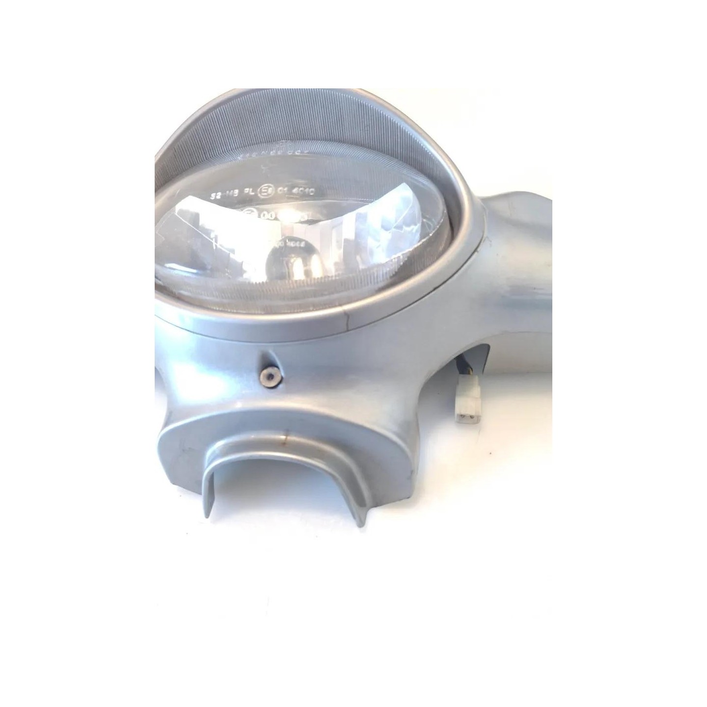 Copertura ant. morsetti manubrio grigio - Aprilia Scarabeo 100 (E1/E2) (01-06)