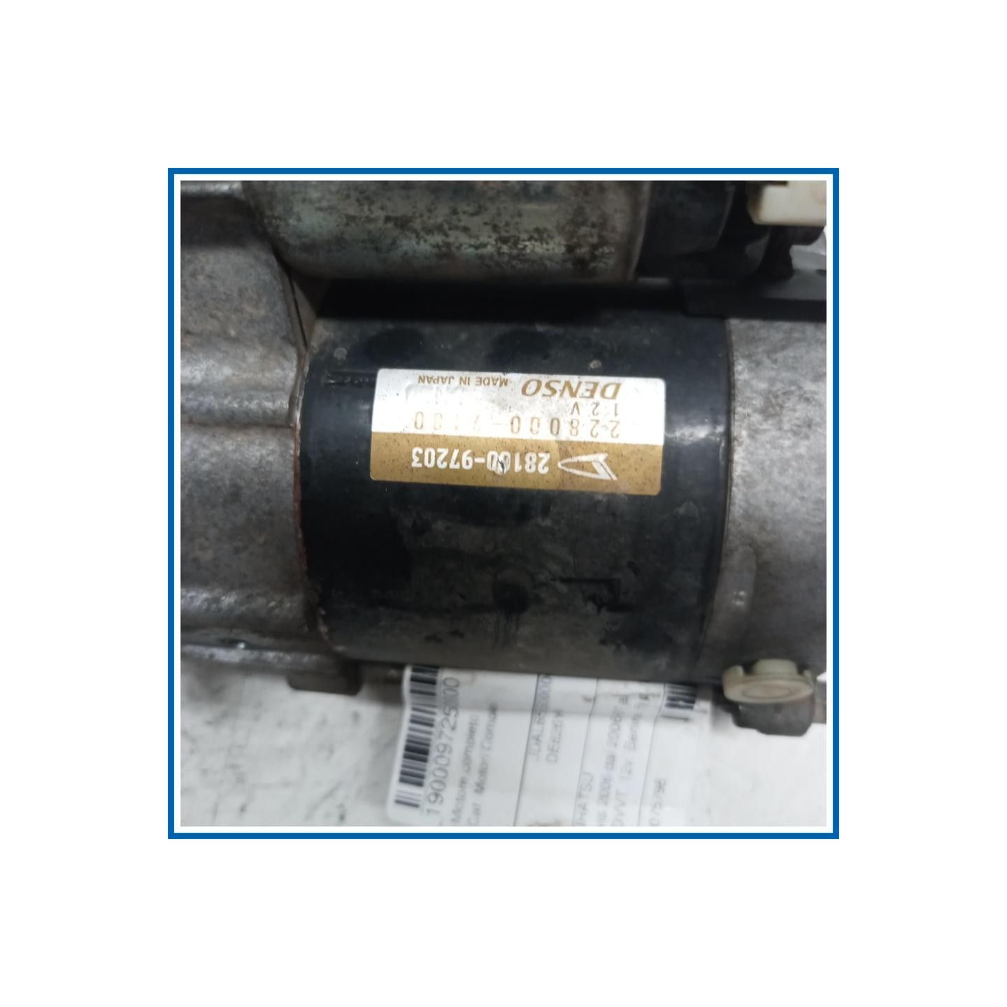 Motorino avviamento DAIHATSU Trevis