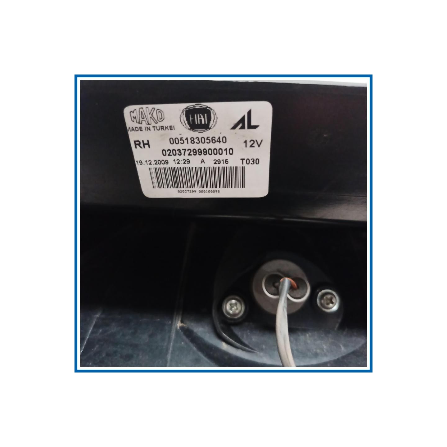 Fanale post. dx. FIAT Doblò III
