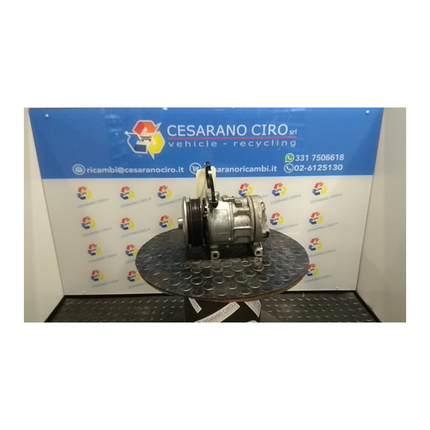 COMPRESSORE A/C 028 FIAT GRANDE PUNTO (2Y) (06/05-12/08 198A4000 51794515