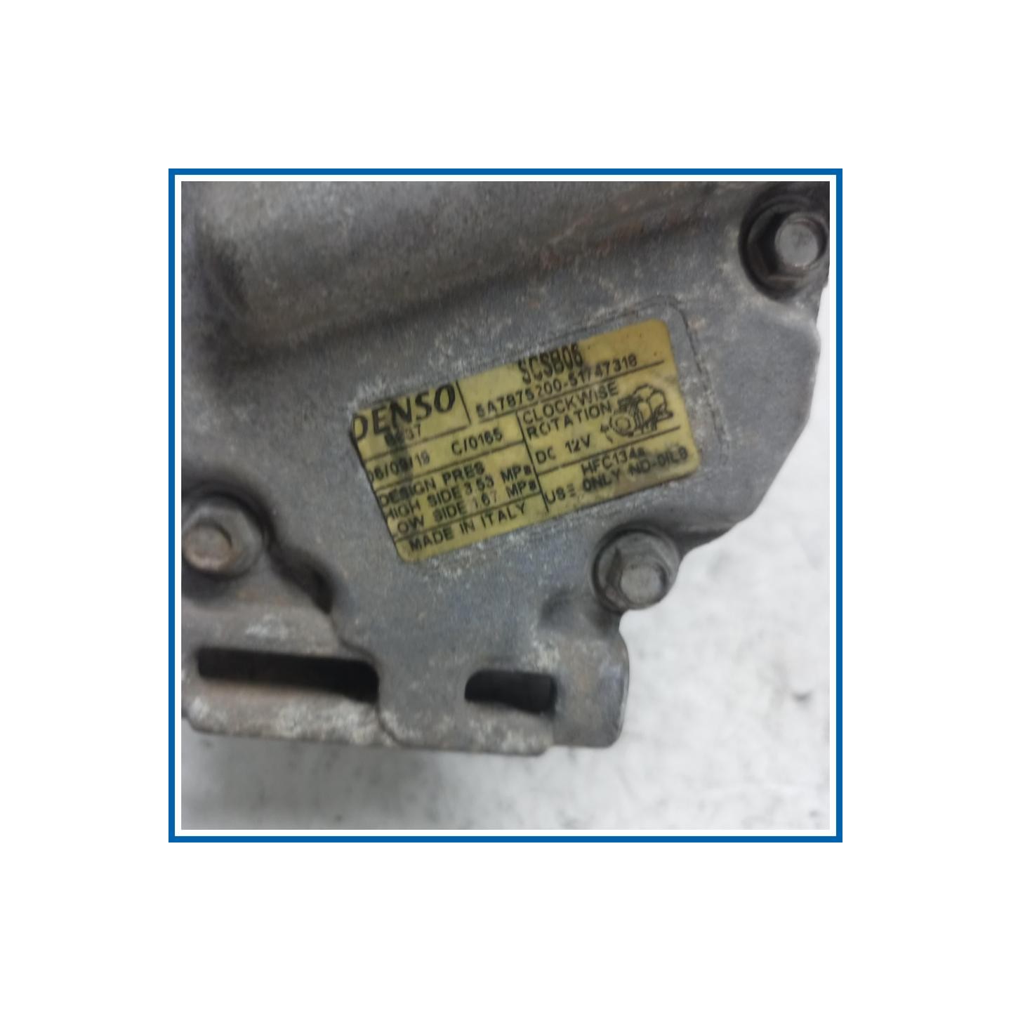 Compressore a/c FIAT Panda II
