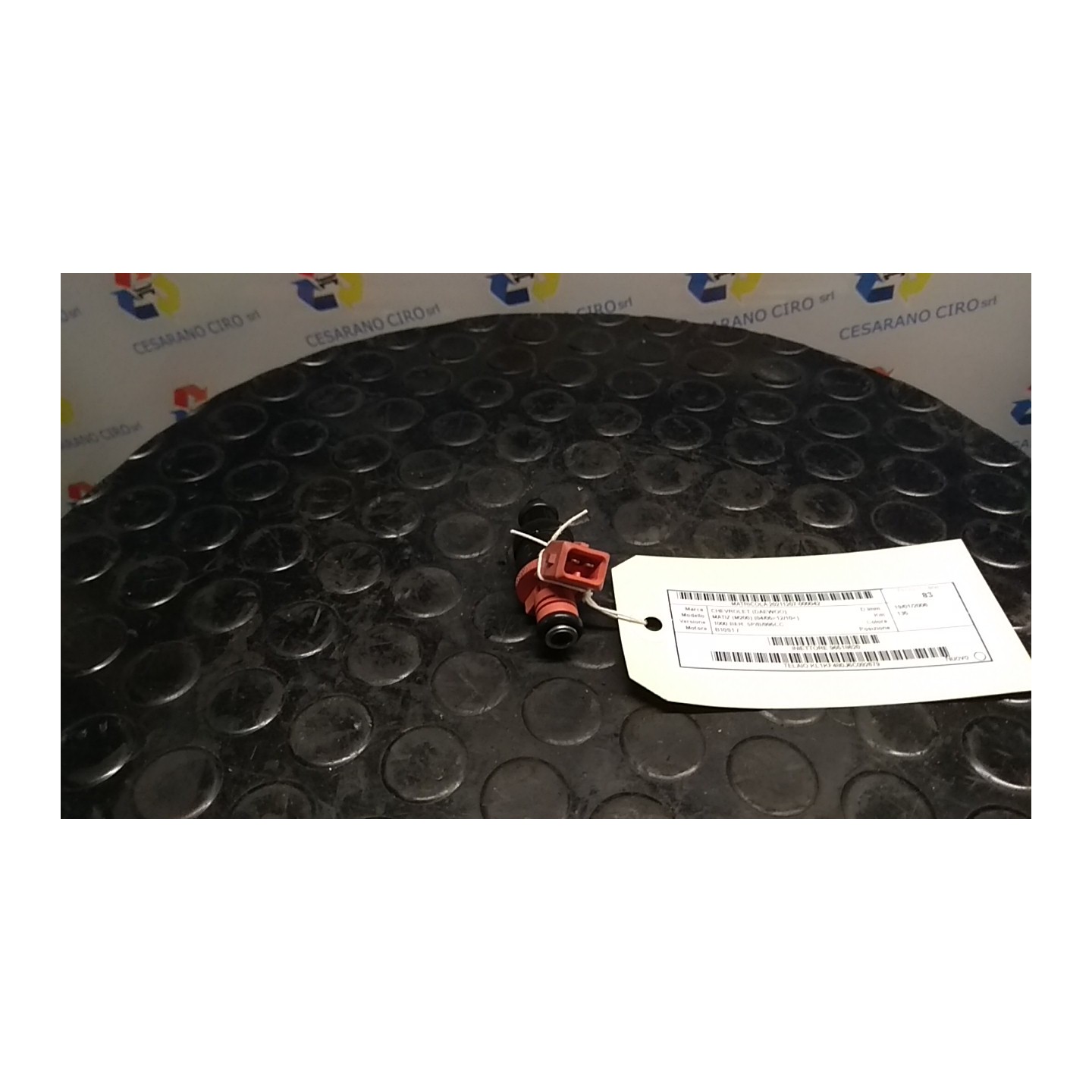 INIETTORE 042 CHEVROLET (DAEWOO) MATIZ (M200) (04/05-12/10) B10S1 96518620