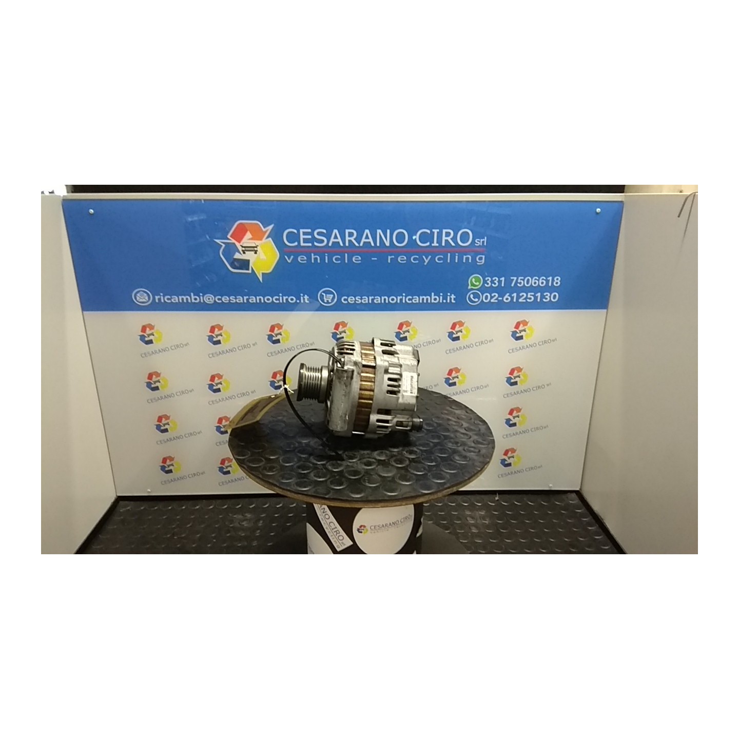 ALTERNATORE 120AMP MITSUBISHI 056 PEUGEOT 207 (04/06-06/09) 8FS 5705KG