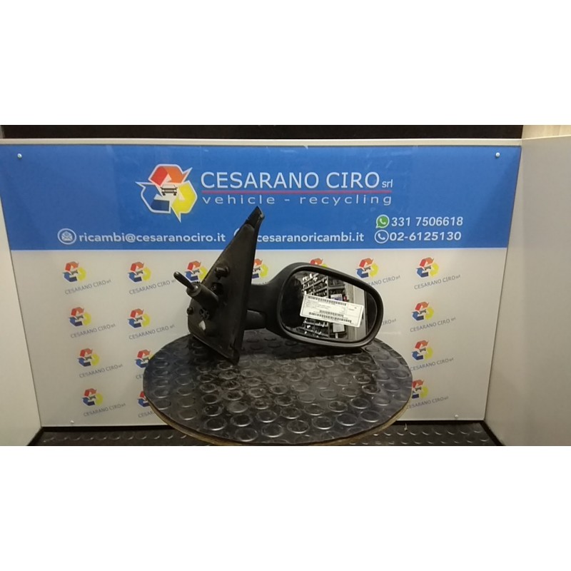 RETROVISORE EST. REGOLAZ. MANUALE DX. 068 RENAULT CLIO 2A SERIE (05/01-11/10) D4FG7 8200163302