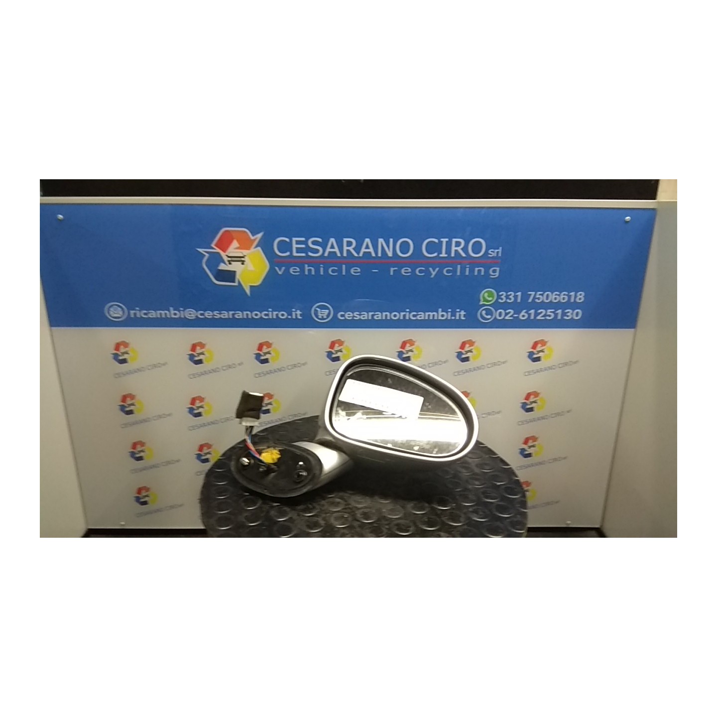 RETROVISORE EST. REGOLAZ. ELETTR. DX. 070 CHEVROLET (DAEWOO) MATIZ (M200) (04/05-12/10) B10S1 96600429