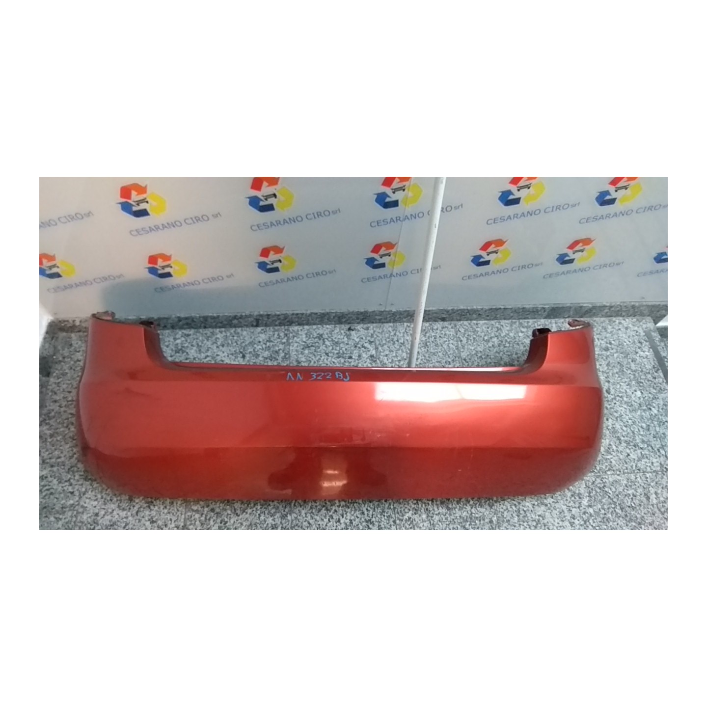 PARAURTI POST. C/GANCIO TRAINO ESTRAIBILE 022 SKODA FABIA (54) (04/07-) BXW 5J6807421F