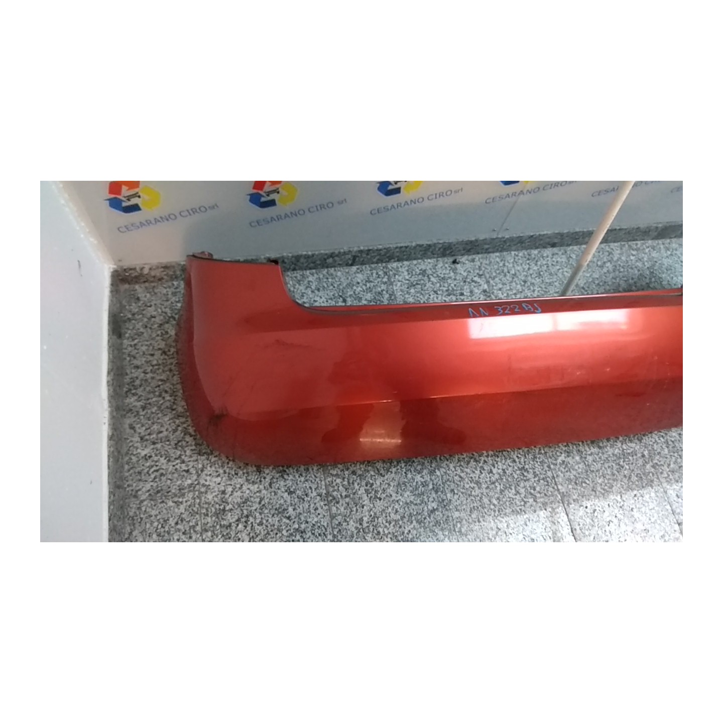 PARAURTI POST. C/GANCIO TRAINO ESTRAIBILE 022 SKODA FABIA (54) (04/07-) BXW 5J6807421F