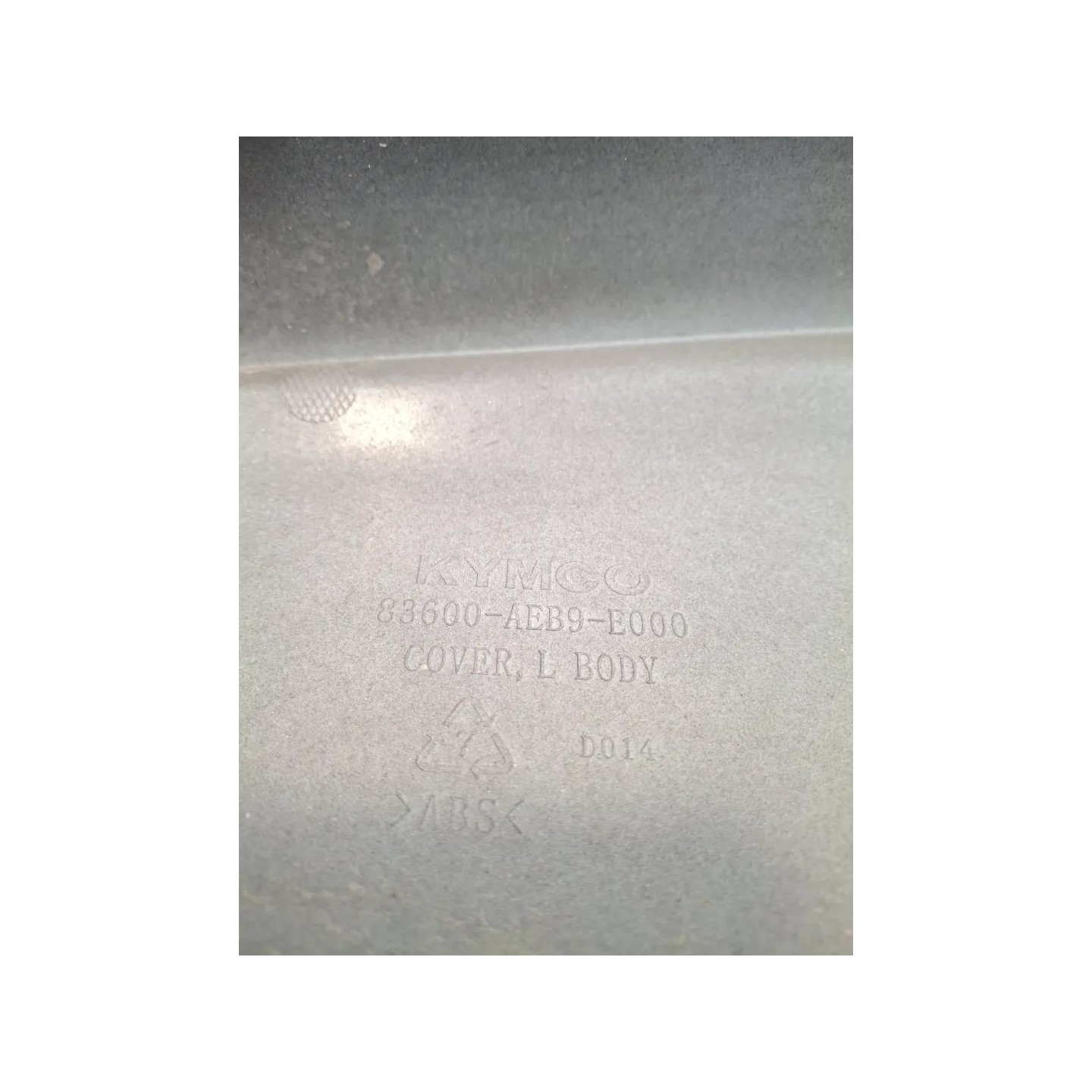 Codone sx. nero opaco nh124 - Kymco People S 125i (E5)