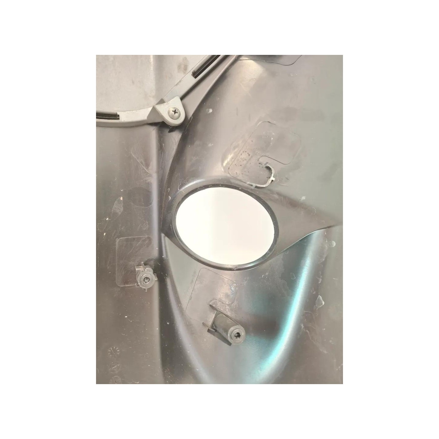 Carenatura ant. parte int./bauletto nero opaco nh124 - Kymco People S 125i (E5)