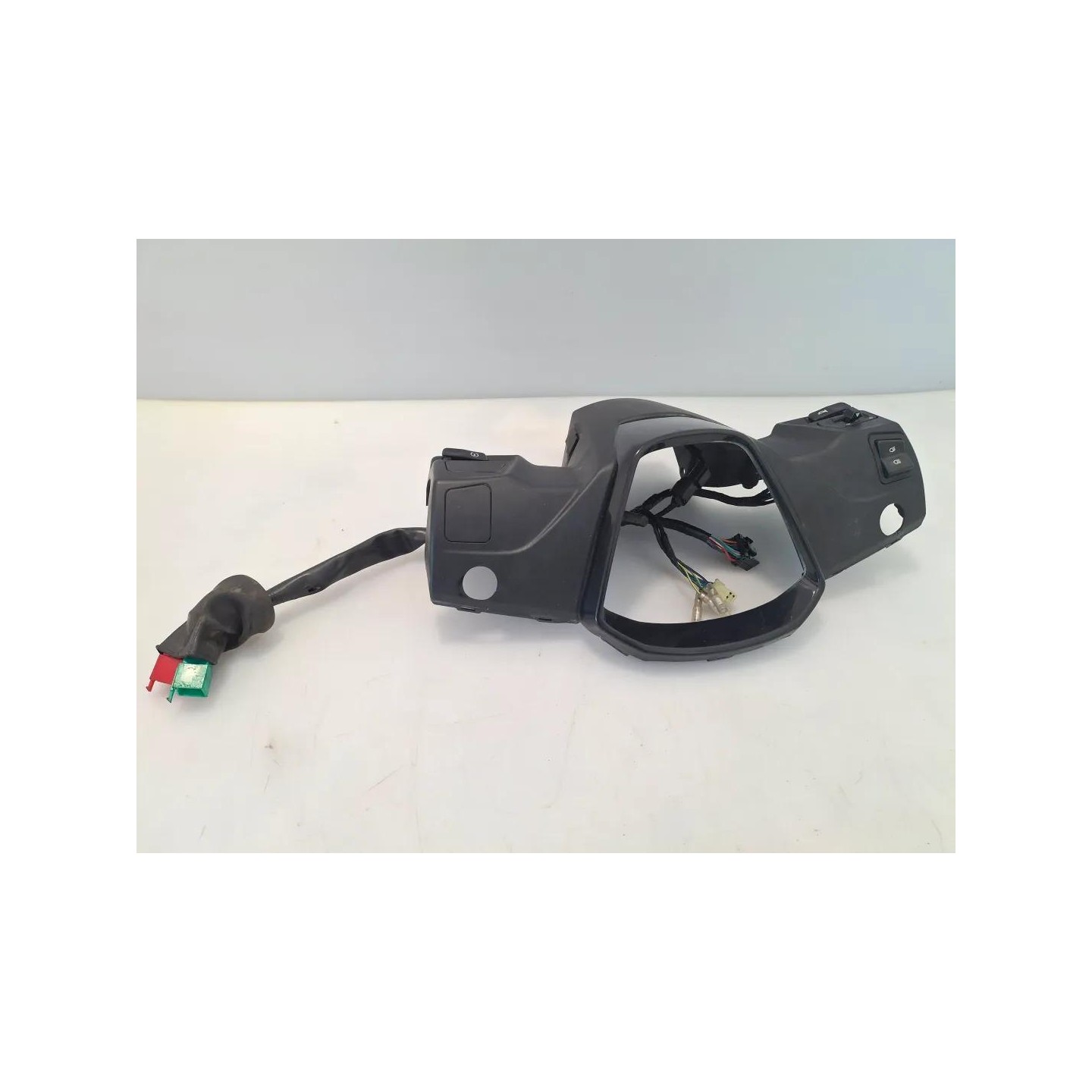 Copertura post. morsetti manubrio nero opaco nh124 - Kymco People S 125i (E5)