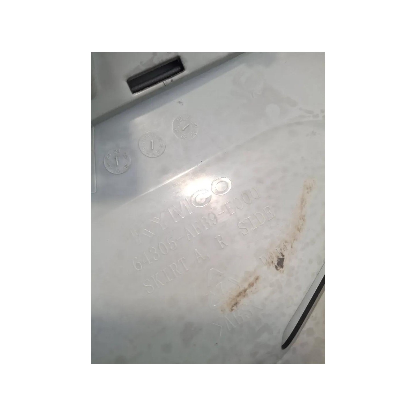 Carenatura fianco ant. inf. dx. nero opaco nh124 - Kymco People S 125i (E5)