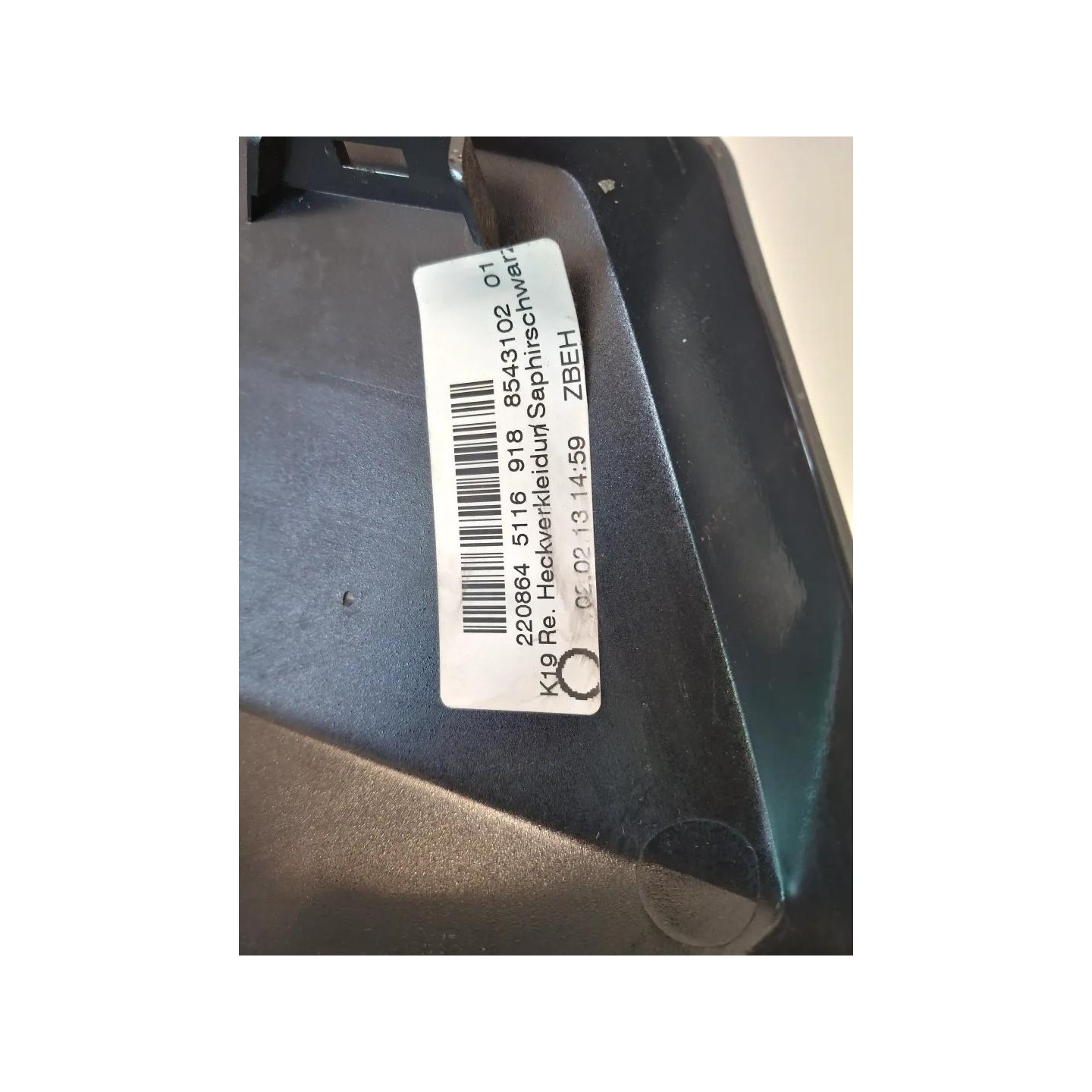 Codone dx. nero/zaffiro - Bmw C 650 GT (133) (E3) (12-15)