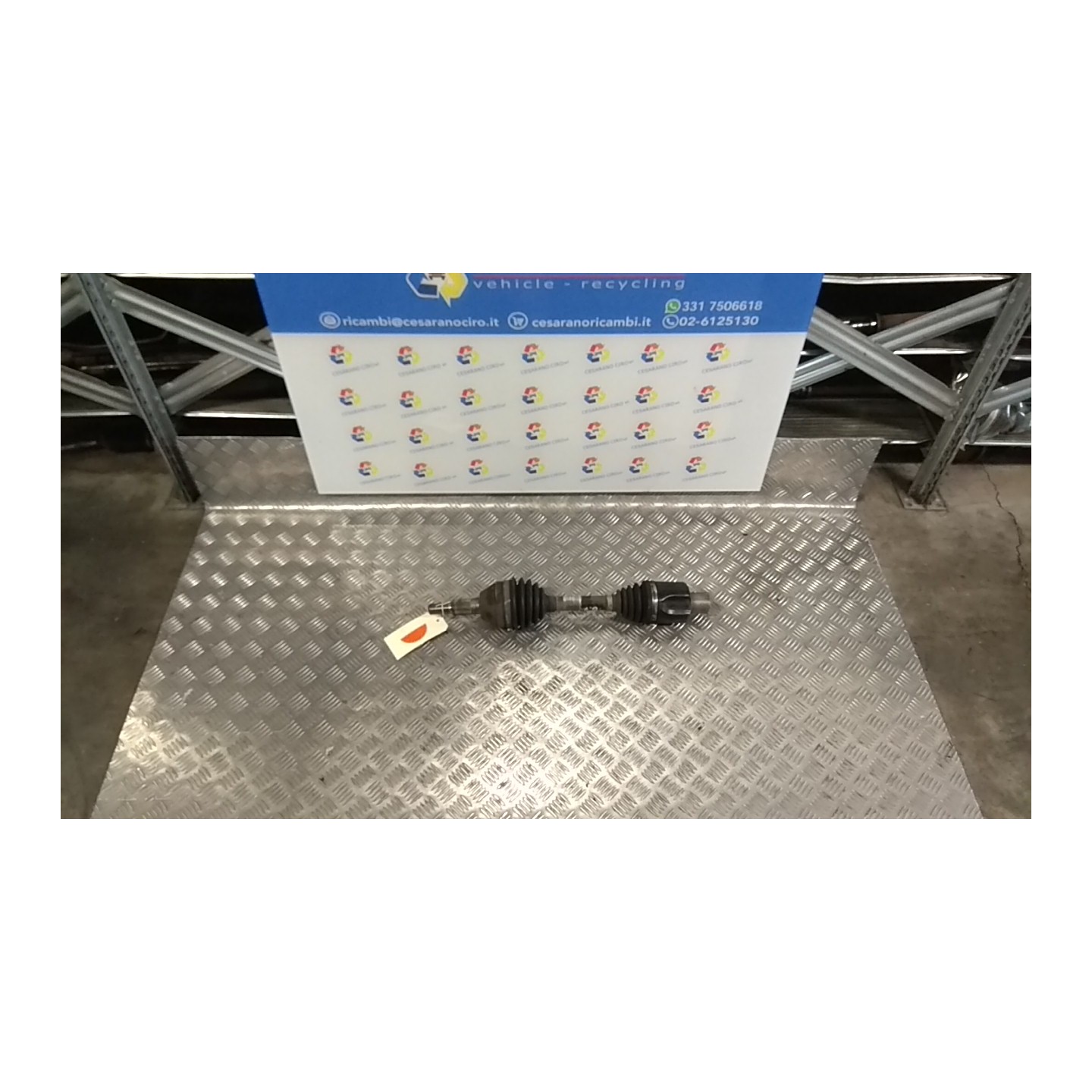 SEMIALBERO ANT. COMPL. DX. 091 CHEVROLET (DAEWOO) CAPTIVA (C100) (07/06-03/11) Z20S 96624722