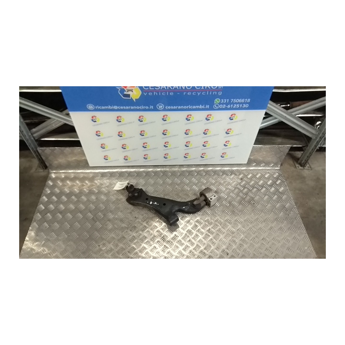 BRACCIO OSCILLANTE SOSP. ANT. DX. 092 CHEVROLET (DAEWOO) CAPTIVA (C100) (07/06-03/11) Z20S 96819162