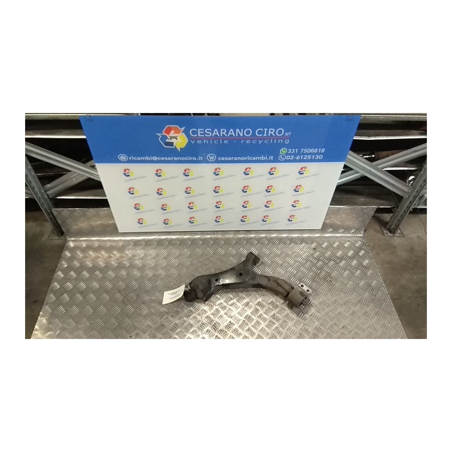 BRACCIO OSCILLANTE SOSP. ANT. SX. 093 CHEVROLET (DAEWOO) CAPTIVA (C100) (07/06-03/11) Z20S 96819161
