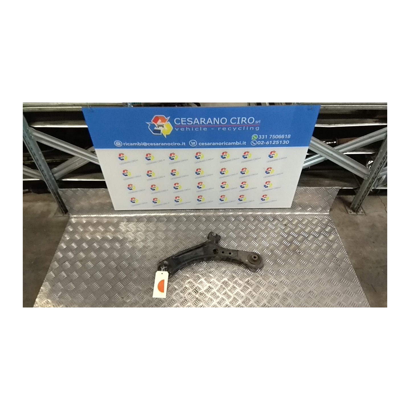 BRACCIO OSCILLANTE SOSP. ANT. SX. 005 FIAT SEDICI (3B) (02/06-11/11) D19AA 71768151