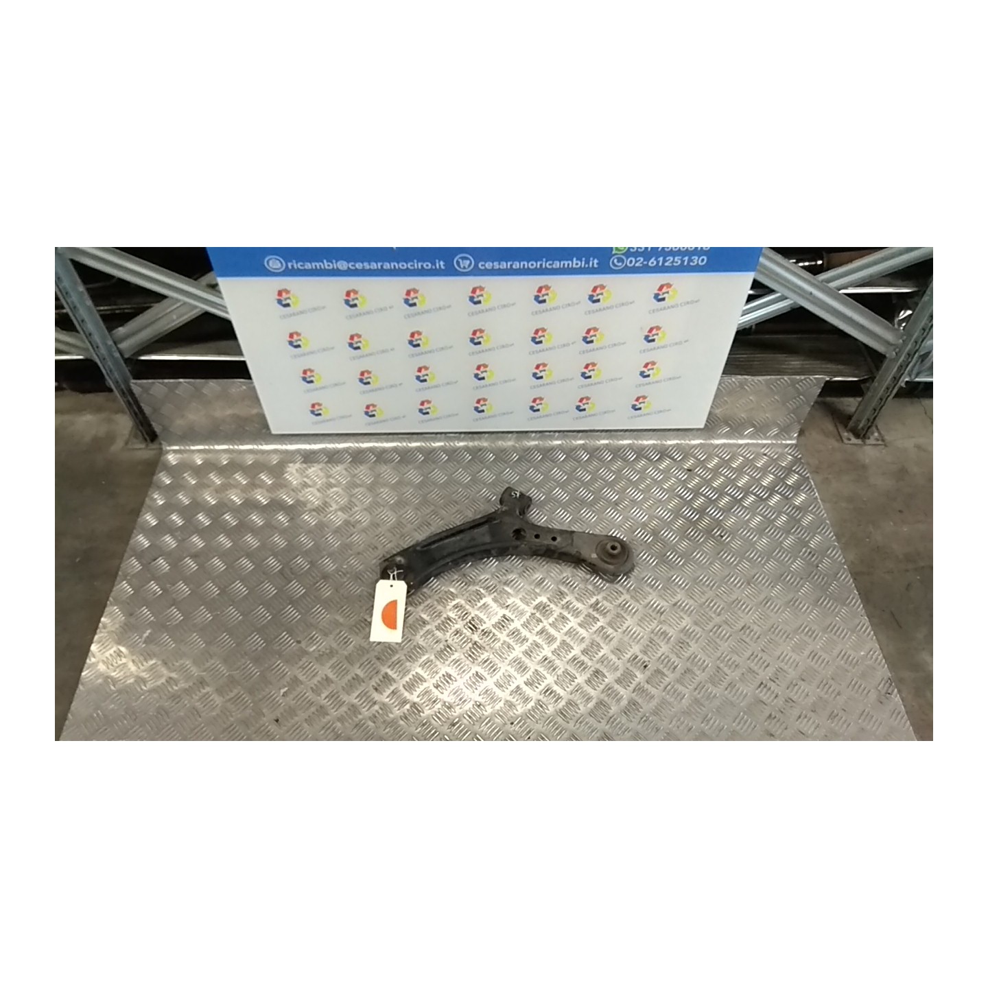 BRACCIO OSCILLANTE SOSP. ANT. SX. 005 FIAT SEDICI (3B) (02/06-11/11) D19AA 71768151