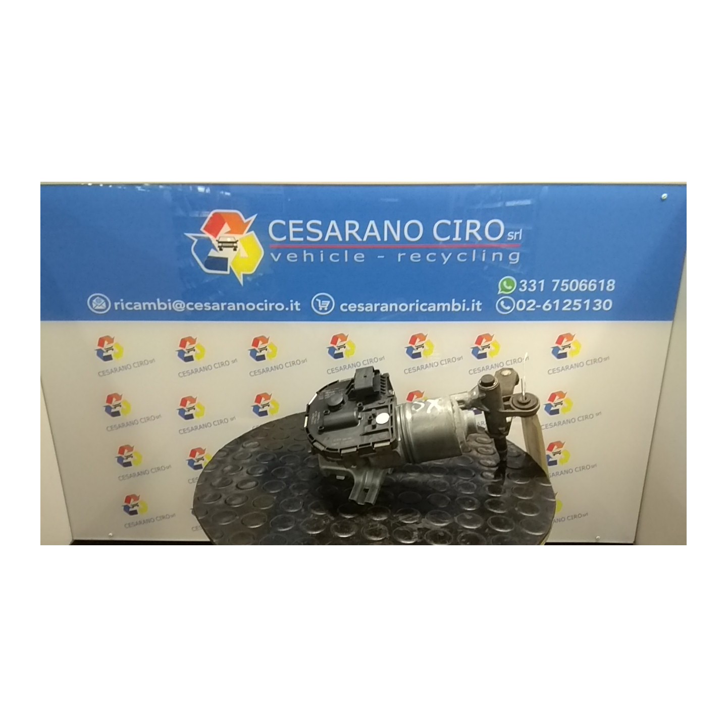 MOTORINO TERGIPARABREZZA DA TELECODIFICARE SX. 034 PEUGEOT 5008 (10/09-03/17) 9HR 6405PZ