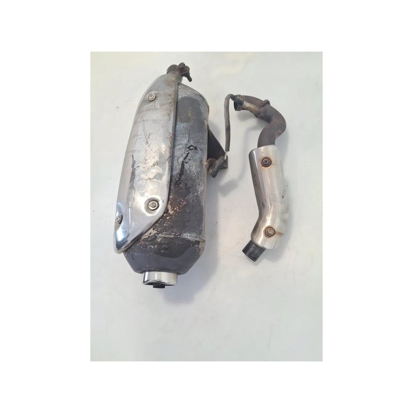 Silenziatore scarico - Aprilia Scarabeo 250 i.e. (E3) (06-11)
