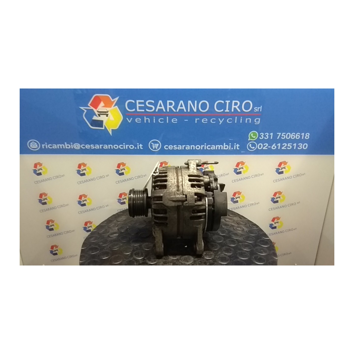 ALTERNATORE BOSCH 120AMP 078 RENAULT MODUS 1A SERIE (09/04-01/08) K9KN7 231008578R