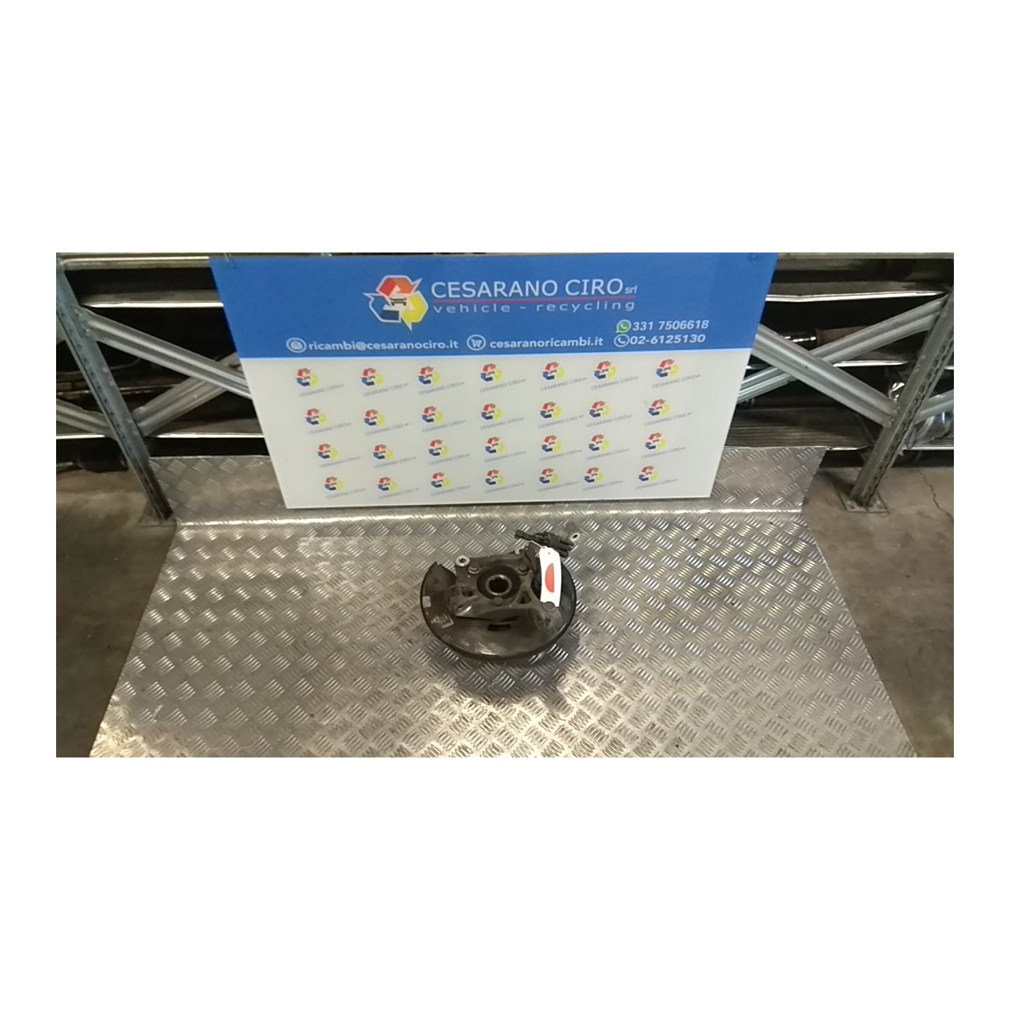MONTANTE SOSP. ANT. C/IMP. FRENANTE 16" DX. 039 OPEL ASTRA (P10) (10/09-06/18) A17DTR 13319483