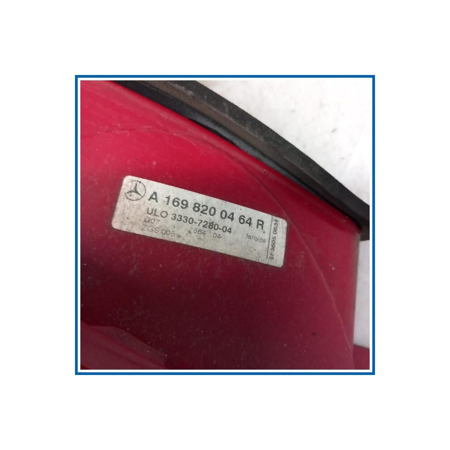 Fanaleria MERCEDES Classe A W169