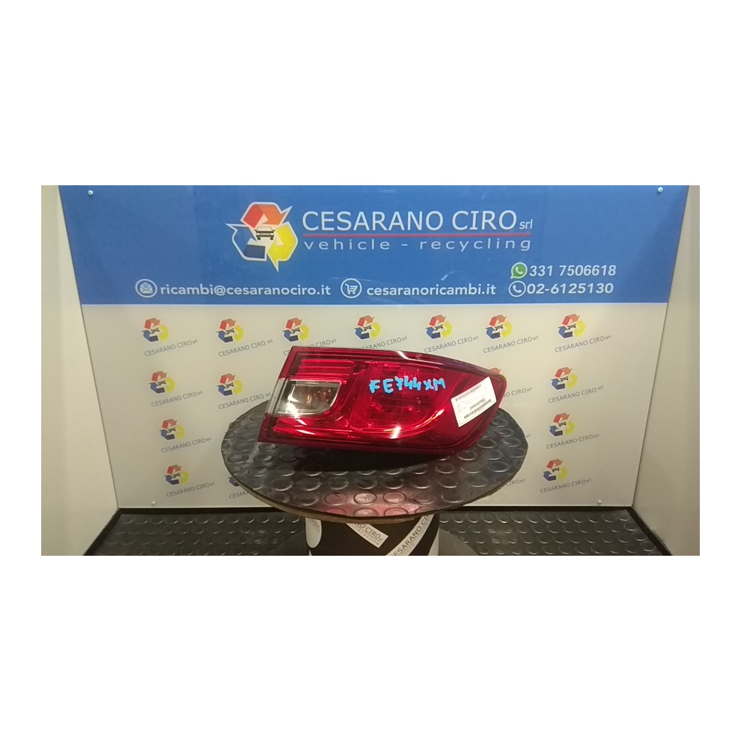 FANALE POST. PARTE EST. DX. 053 RENAULT CLIO 4A SERIE (07/12-12/16) K9KE6 265506608R