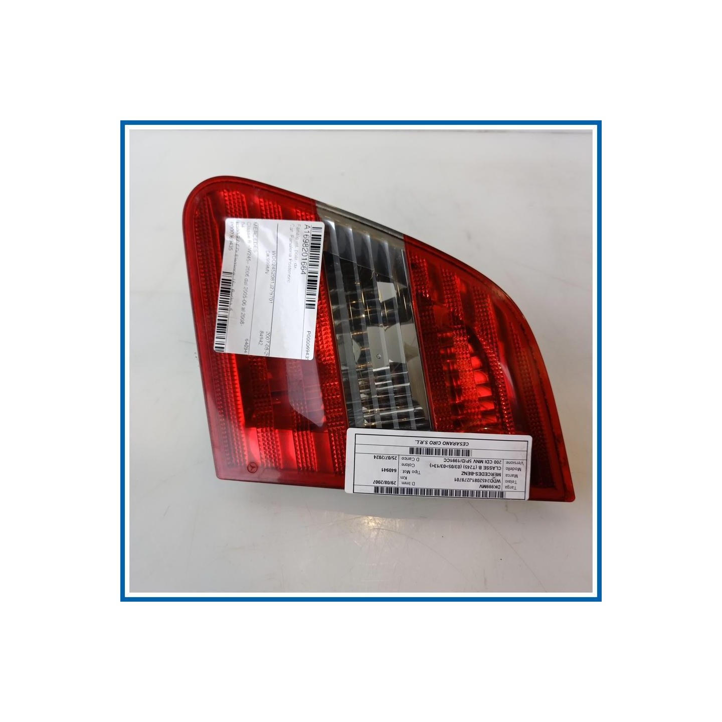 Fanaleria MERCEDES Classe B W245