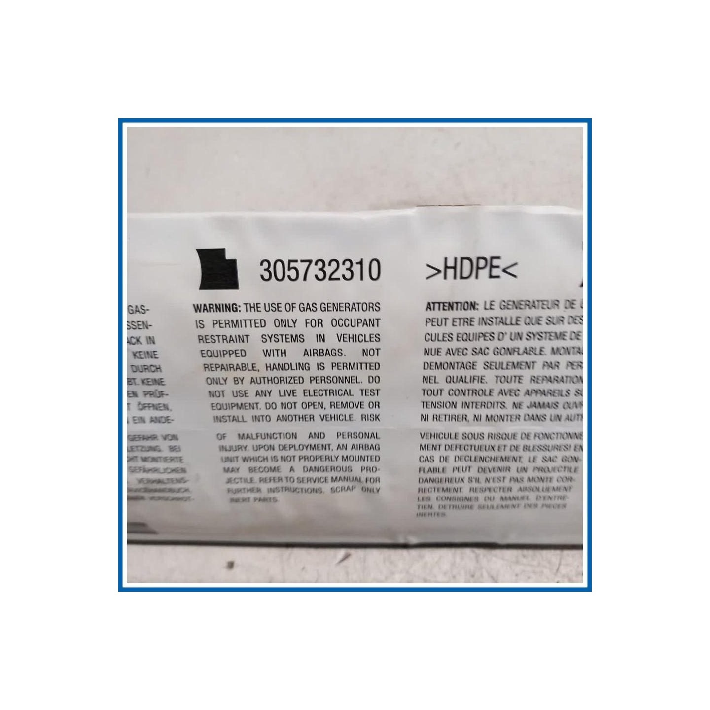 Air Bag e cinture di sicurezza MERCEDES Classe B W245