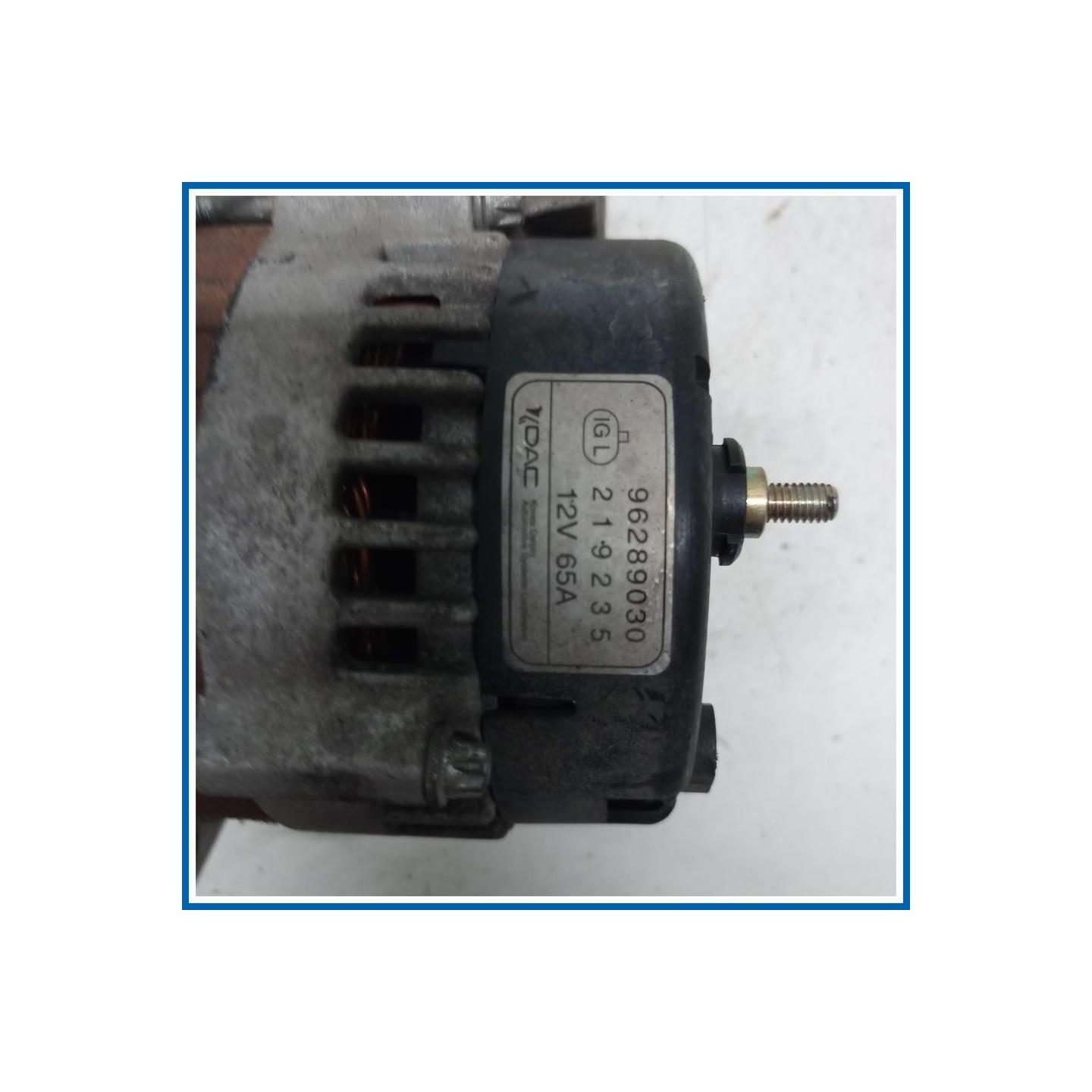 Accensione e avviamento DAEWOO Matiz II
