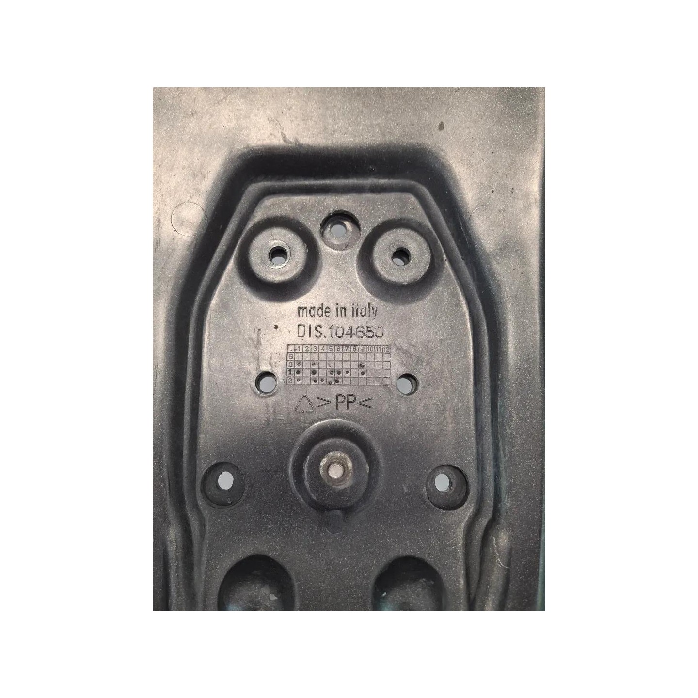 Parafango post. con portatarga - Aprilia SR 50 (00-04)