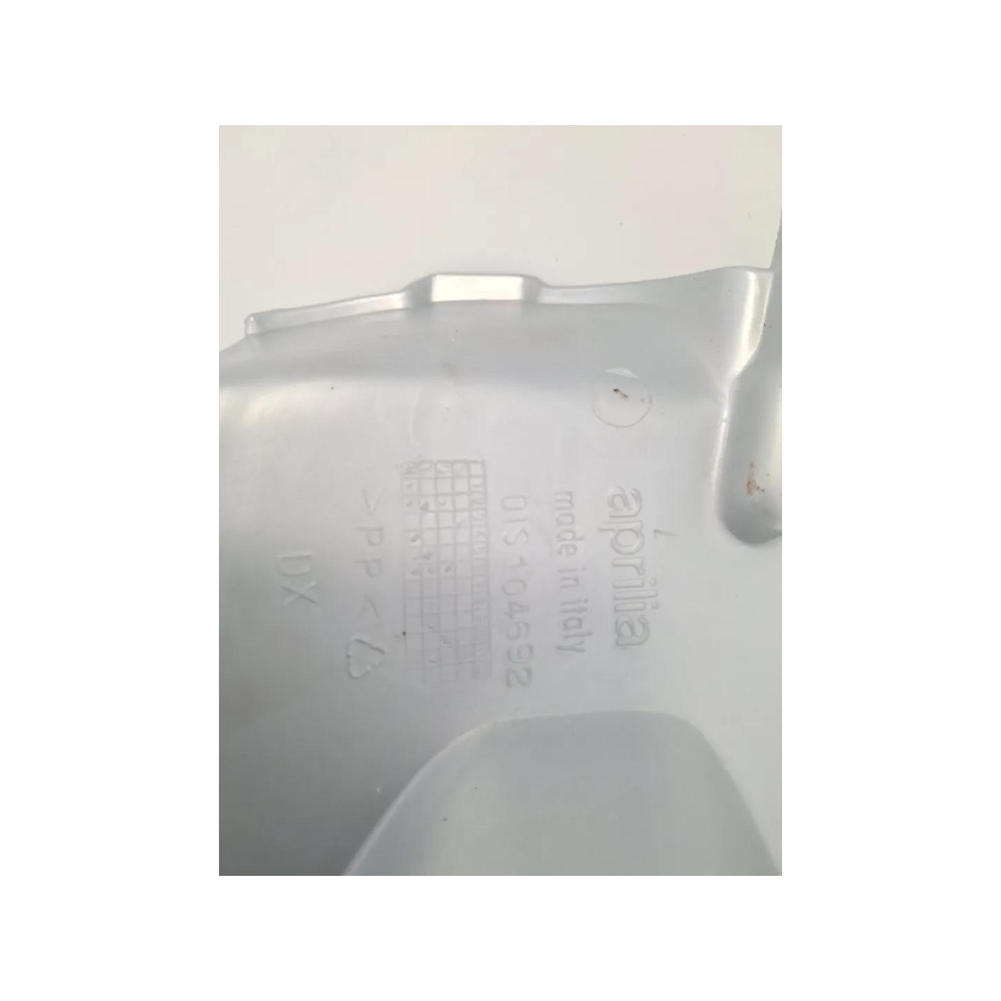 Carenatura tunnel cent. dx. grigio - Aprilia SR 50 (00-04)