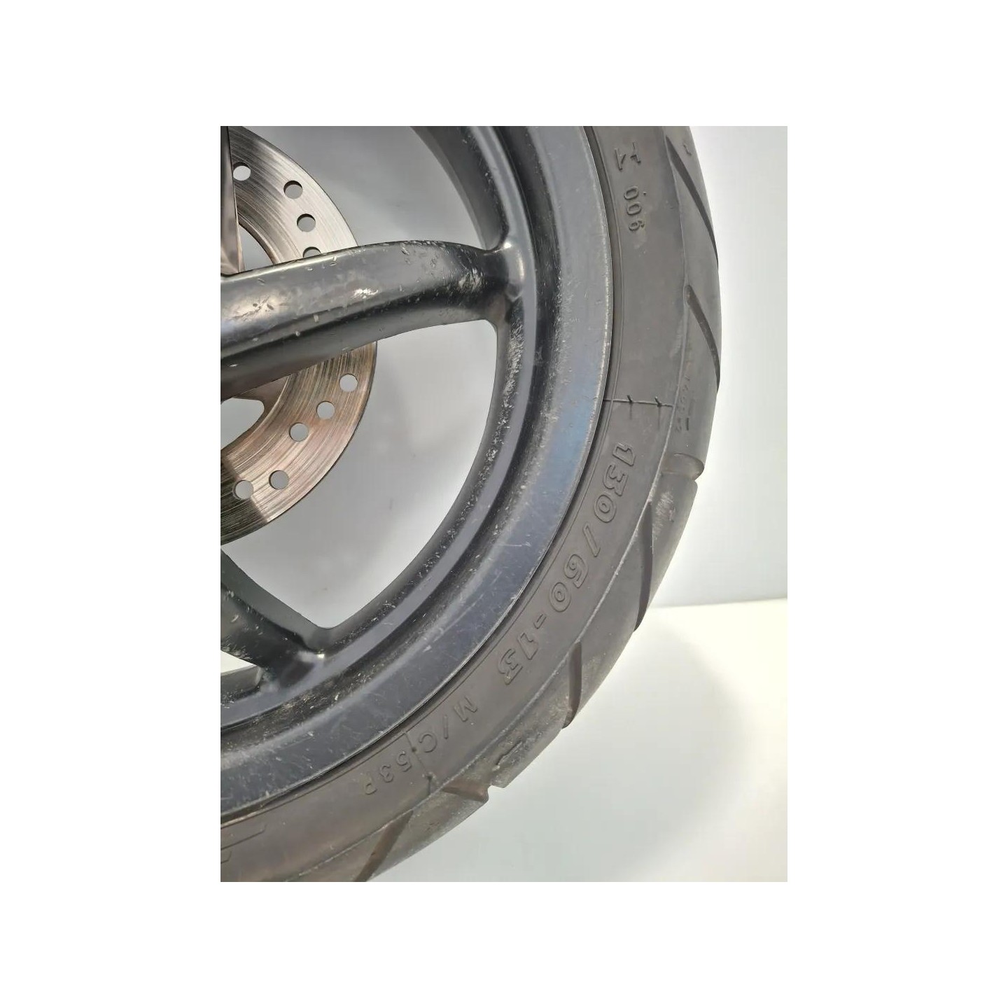 Cerchio ruota post. nero - Aprilia SR 50 (00-04)