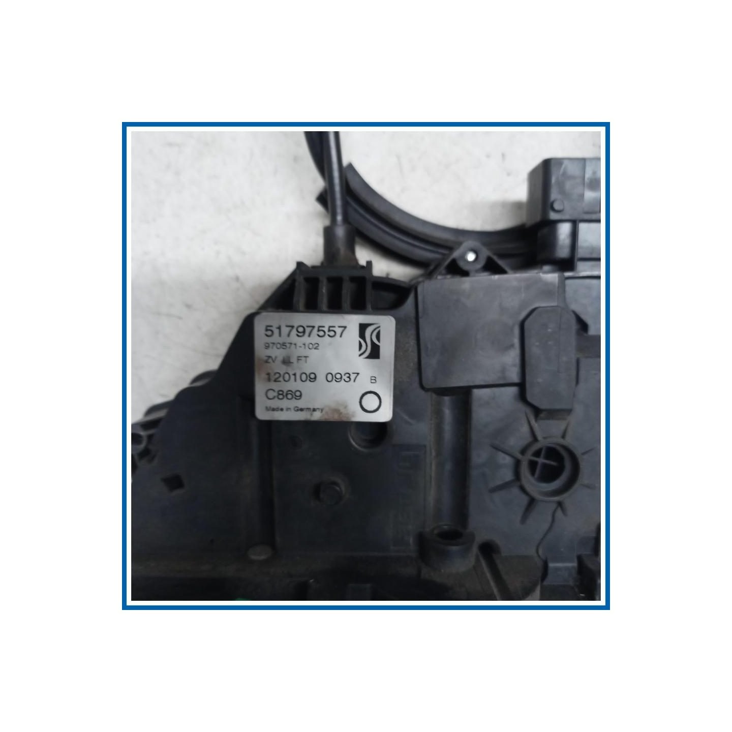 Serrature interne FIAT Grande Punto 1.4 Natural Power 199BX 350A1000 57Kw Berlina, 5 p. 2009-01 - 2013-12 51822422