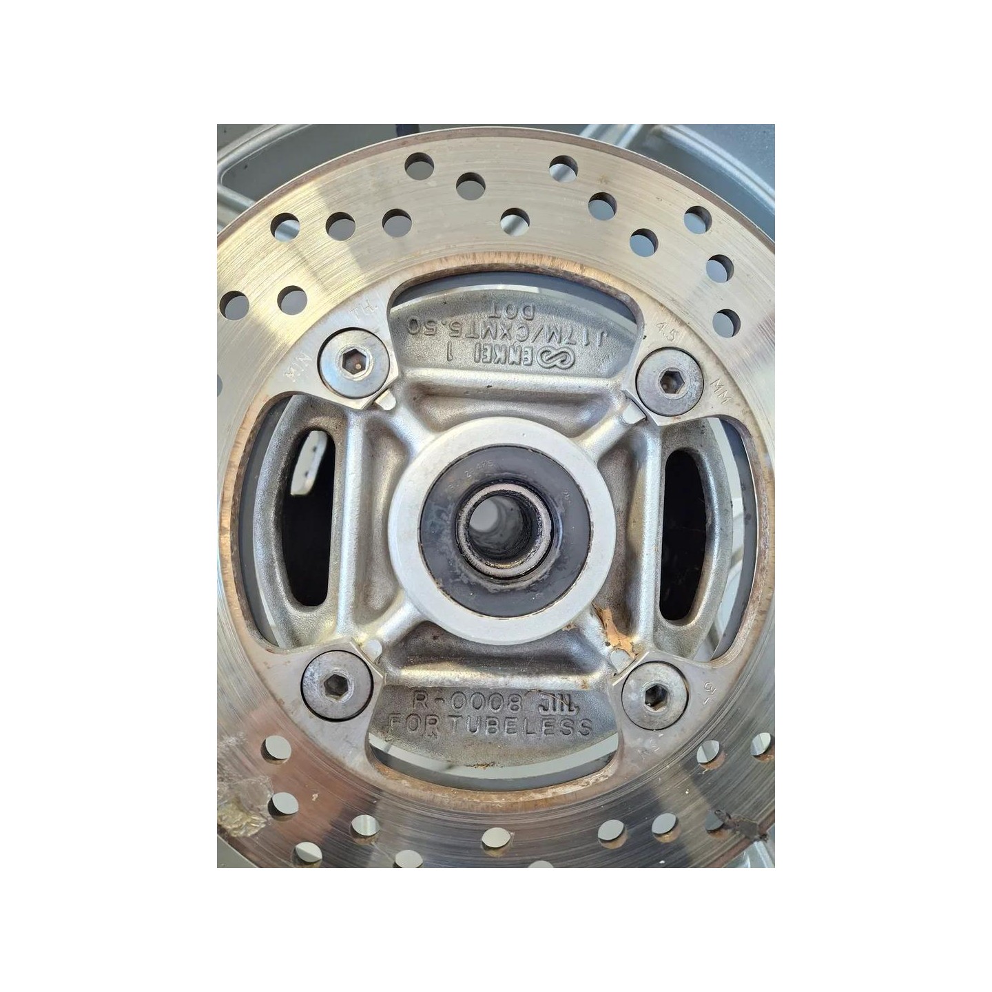 Ruota/cerchio posteriore con cuscinetti Kawasaki Z 750 S