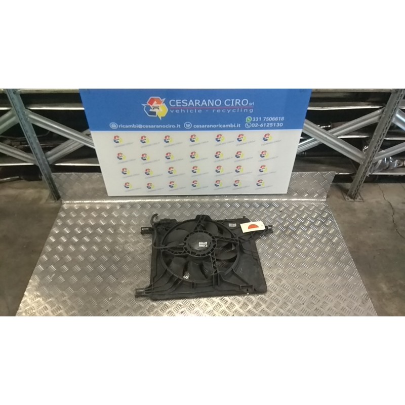 ELETTROVENTOLA CON SUPPORTO 024 NISSAN QASHQAI (J10E/JJ10E) (02/07-12 HR16 21481JD00B